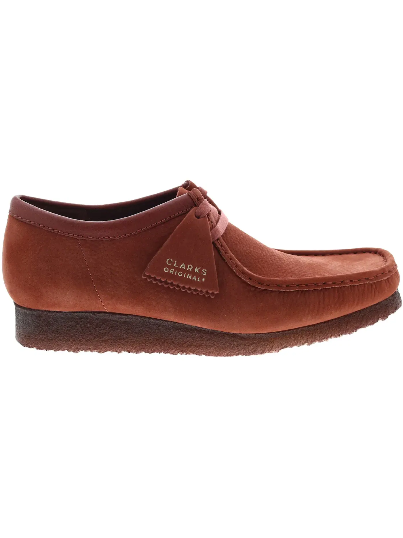 Мужские ботинки с замшевой отделкой Clarks Originals Wallabee Boot — изображение 1 из 1, бордовый