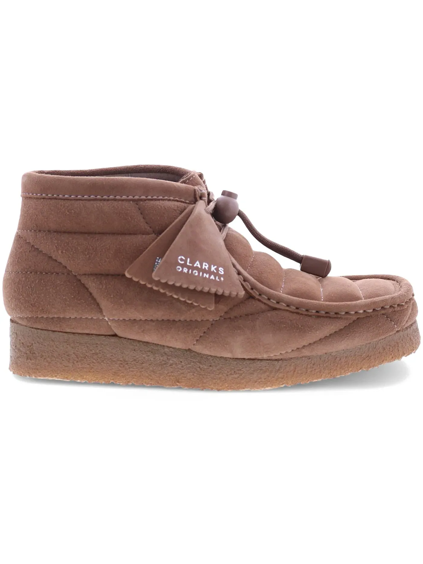 Женские ботинки с замшевым верхом Clarks Originals Wallabee Boot, Burnt Brick — изображение 1 из 1