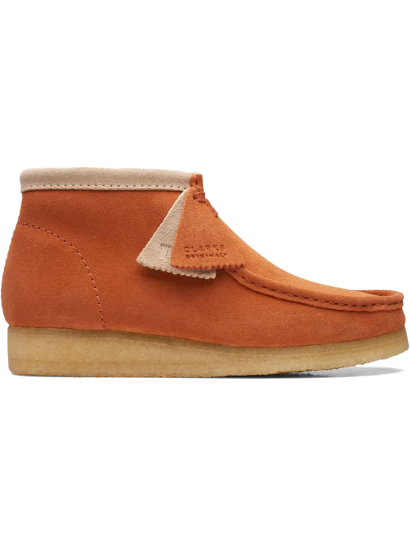 Мужские ботинки замшевые Clarks Originals Wallabee Boot — изображение 1 из 1, темный бежевый