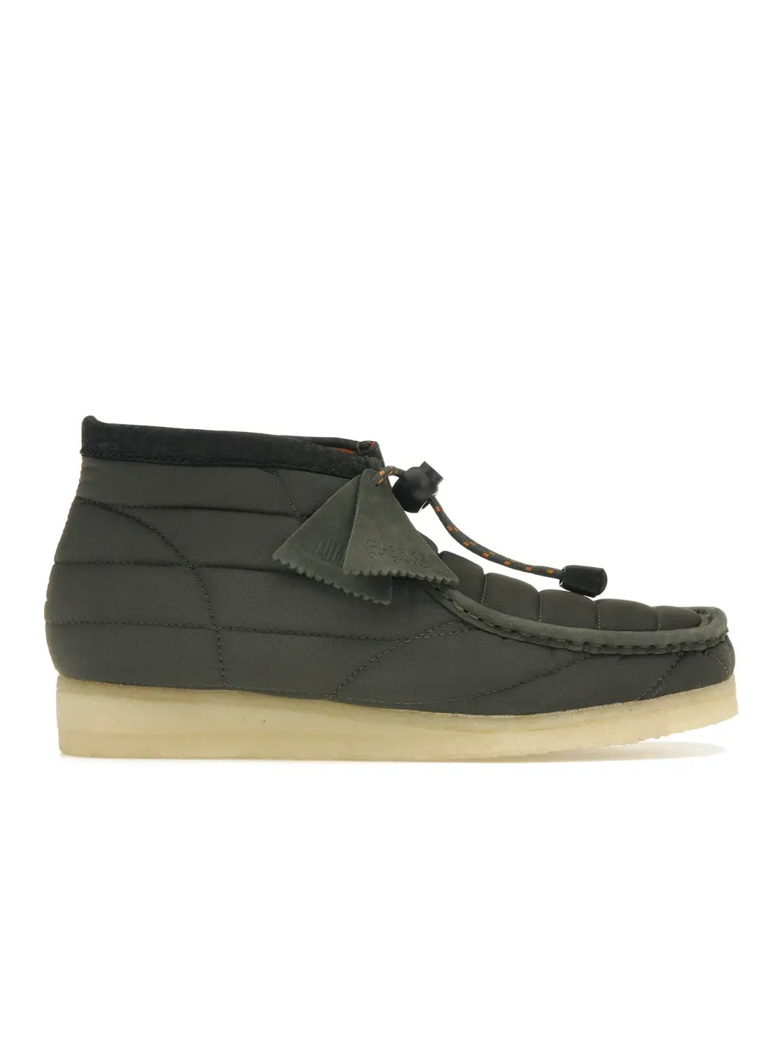 Мужские ботинки Уоллаби с квилтингом Clarks Originals Wallabee Boot — изображение 1 из 4, хаки зеленый
