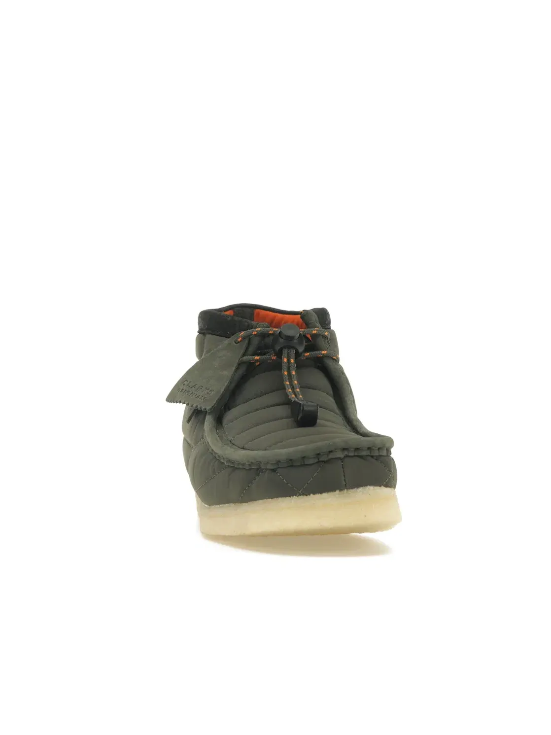 Мужские ботинки Уоллаби с квилтингом Clarks Originals Wallabee Boot — изображение 2 из 4, хаки зеленый