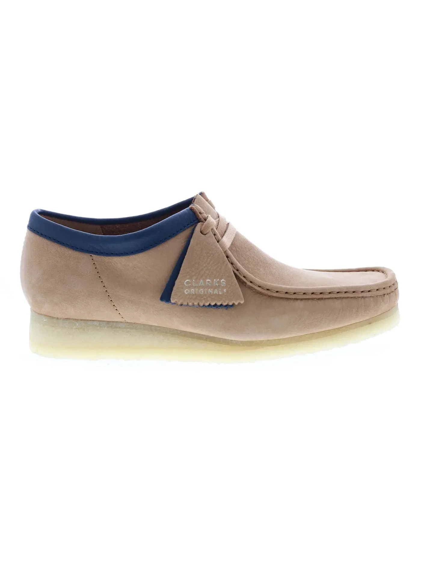 Мужские ботинки замшевые Clarks Originals Wallabee Boot — изображение 1 из 1, светлый бежевый