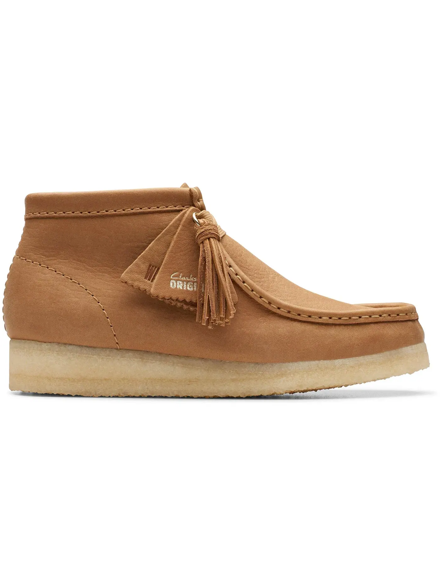 Женские ботинки Wallabee Boot Clarks — изображение 1 из 1, бежевый