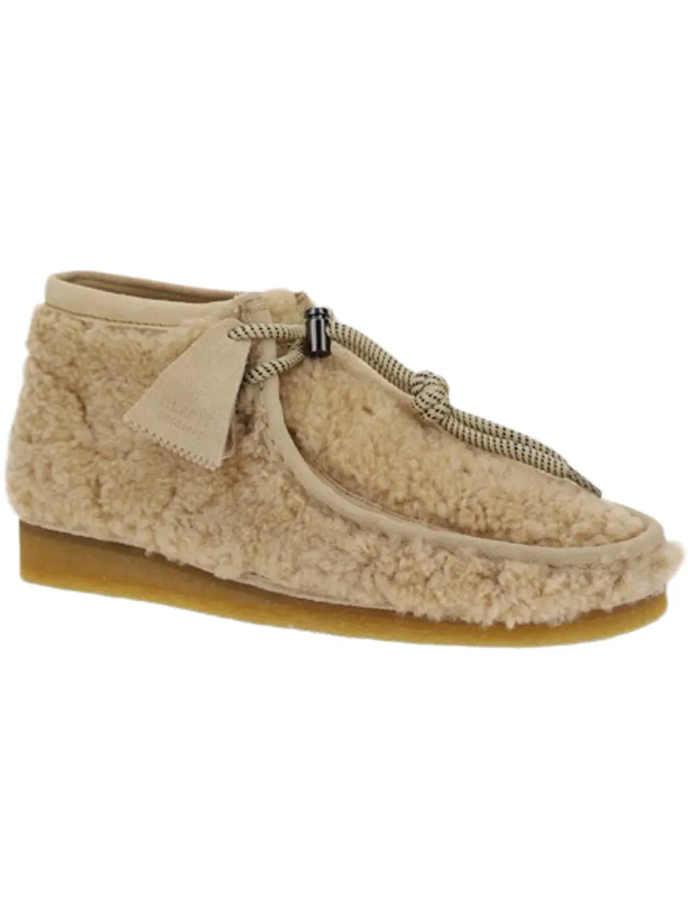Мужские ботинки Wallabee Clarks Originals Moncler 1952 — изображение 2 из 4, бежевый