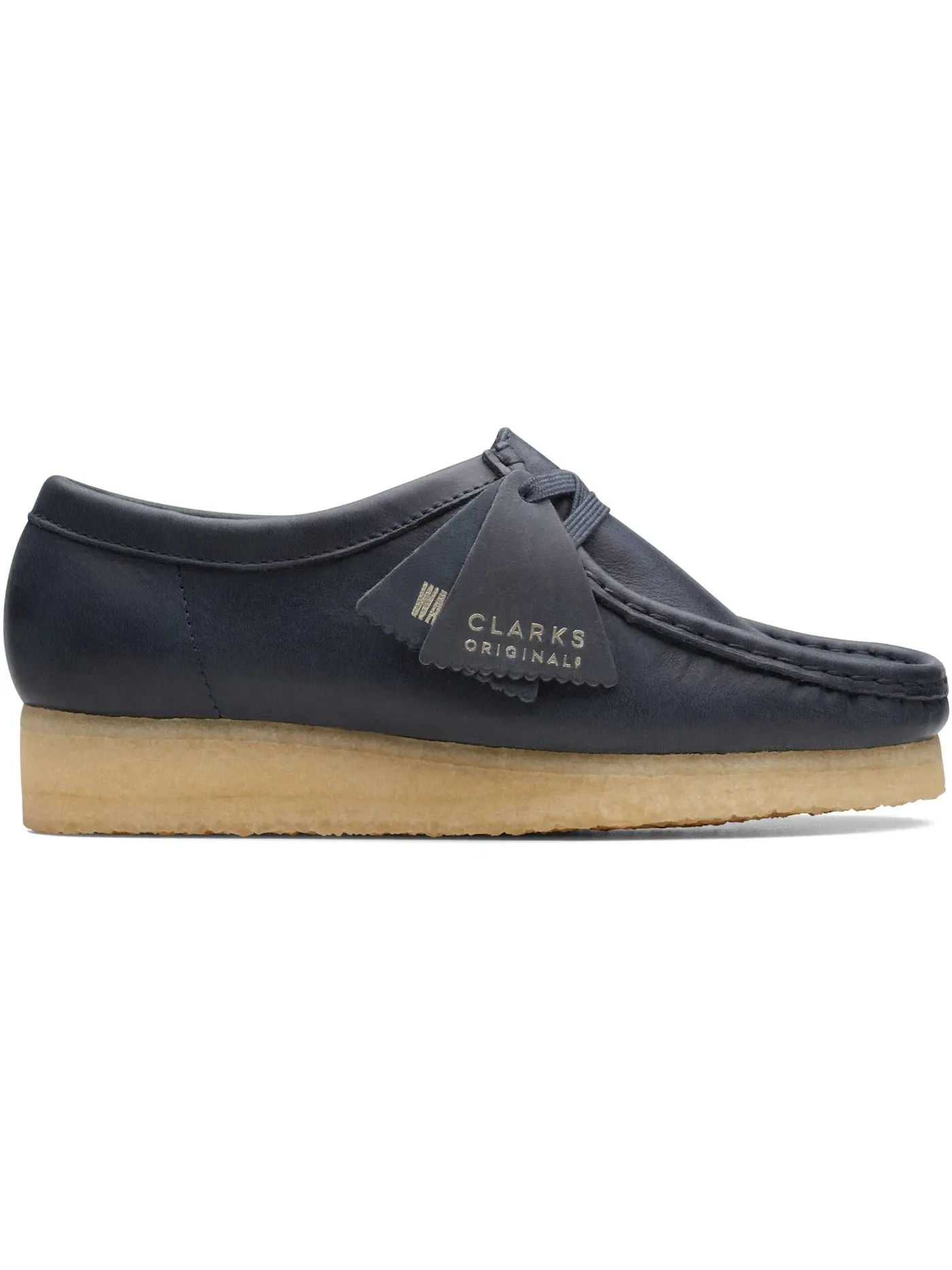 Женские ботинки Wallabee Boot Clarks — изображение 1 из 1, темно-синий