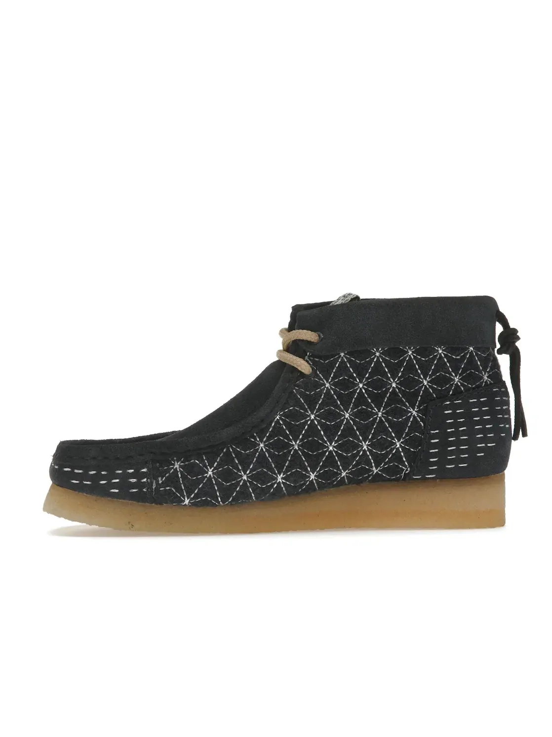 Мужские ботинки с принтом Clarks Originals Wallabee Boot — изображение 3 из 4, темно-синий