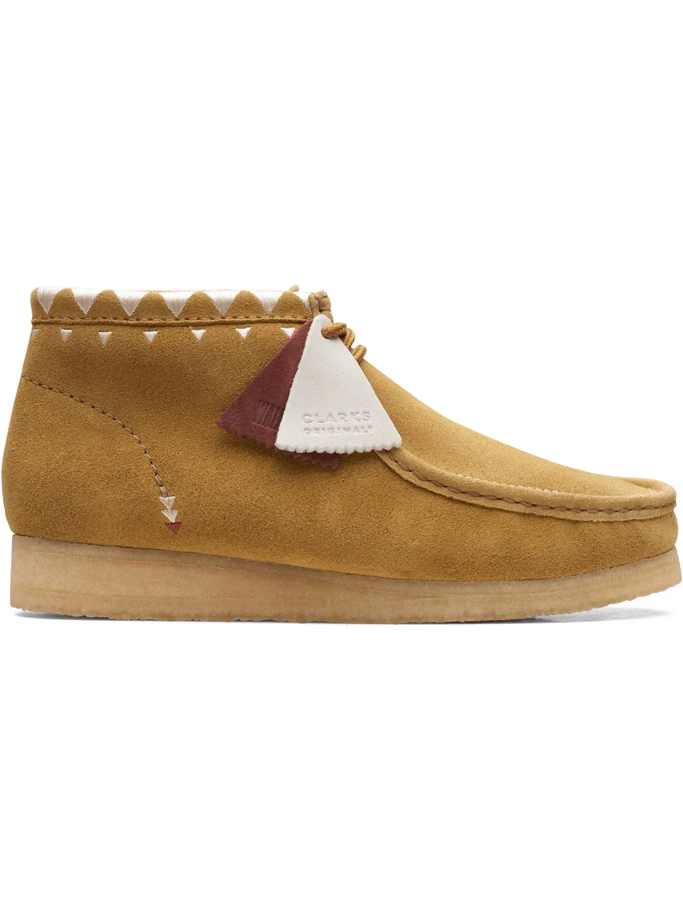 Мужские ботинки из замши Wallabee Boot Clarks, Oakmoss — изображение 1 из 1