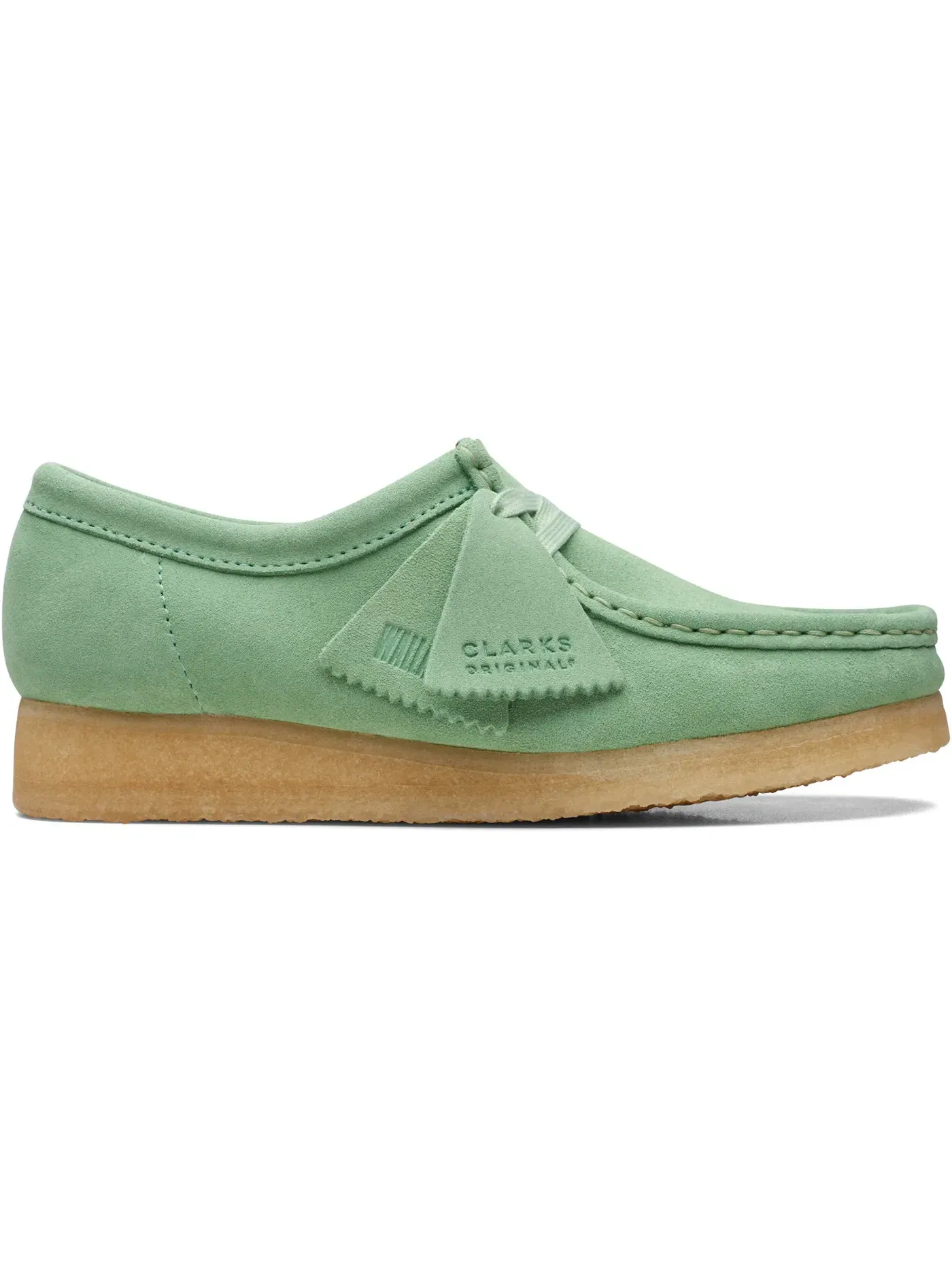 Женские ботинки Wallabee Boot Clarks — изображение 1 из 1, зеленый