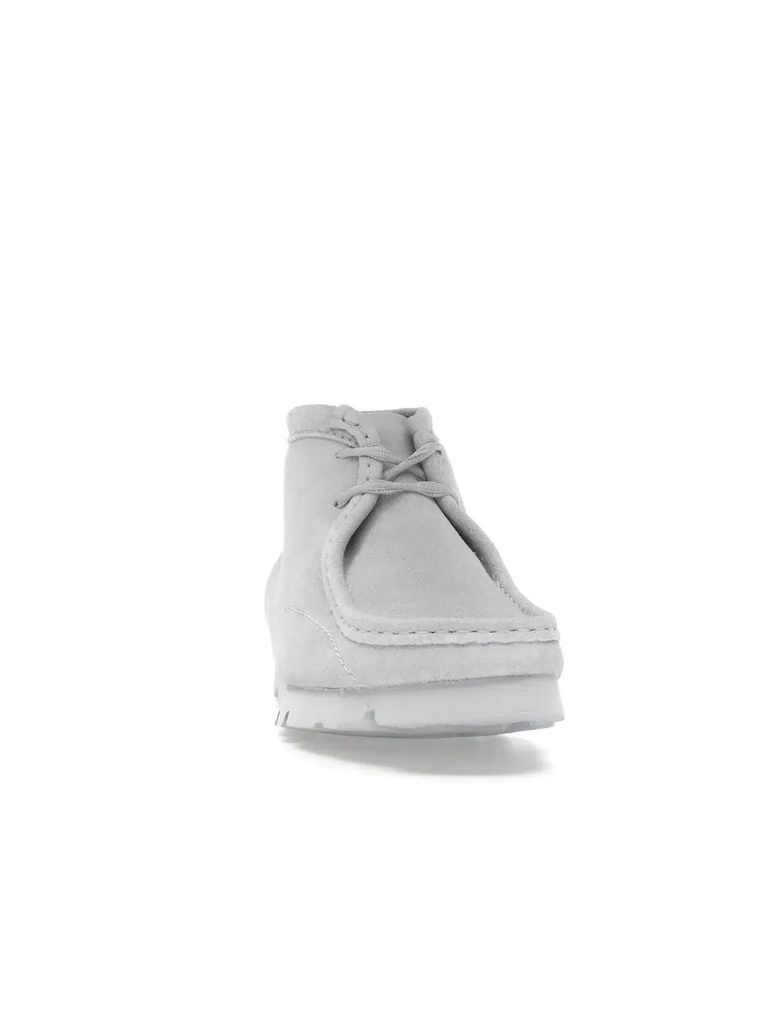 Мужские ботинки Уоллаби с длинным шнурованием Clarks Originals Wallabee Boot — изображение 2 из 4, серый/серый