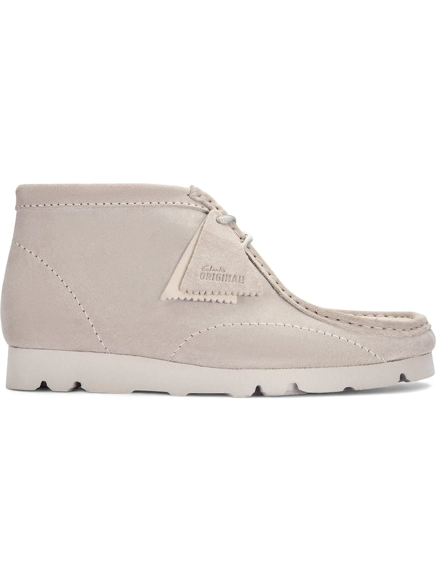 Мужские ботинки замшевые Clarks Originals Wallabee Boot — изображение 1 из 1, бежевый/бежевый