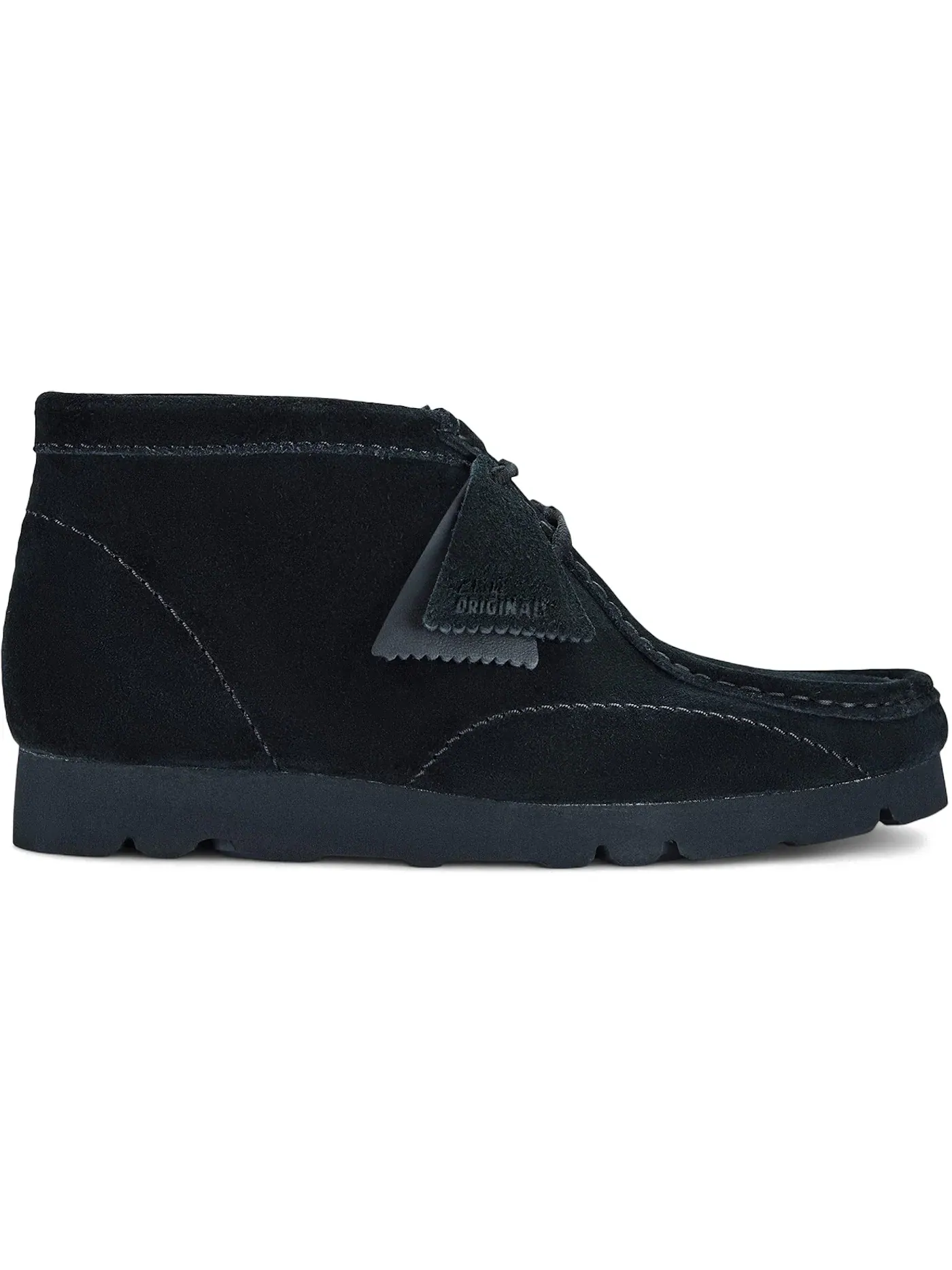 Мужские ботинки Wallabee Boot Post Archive Faction Clarks — изображение 1 из 1, черный/черный