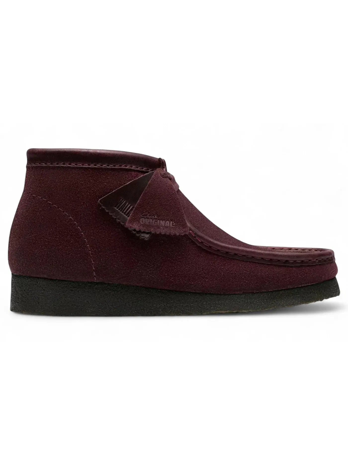 Мужские оксфорды из замши Clarks Originals Wallabee Boot — изображение 1 из 1, фиолетовый