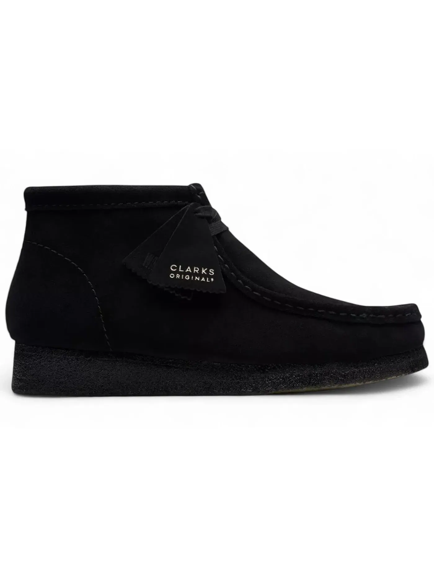 Мужские ботинки замшевые Clarks Originals Wallabee Boot — изображение 1 из 1, черный
