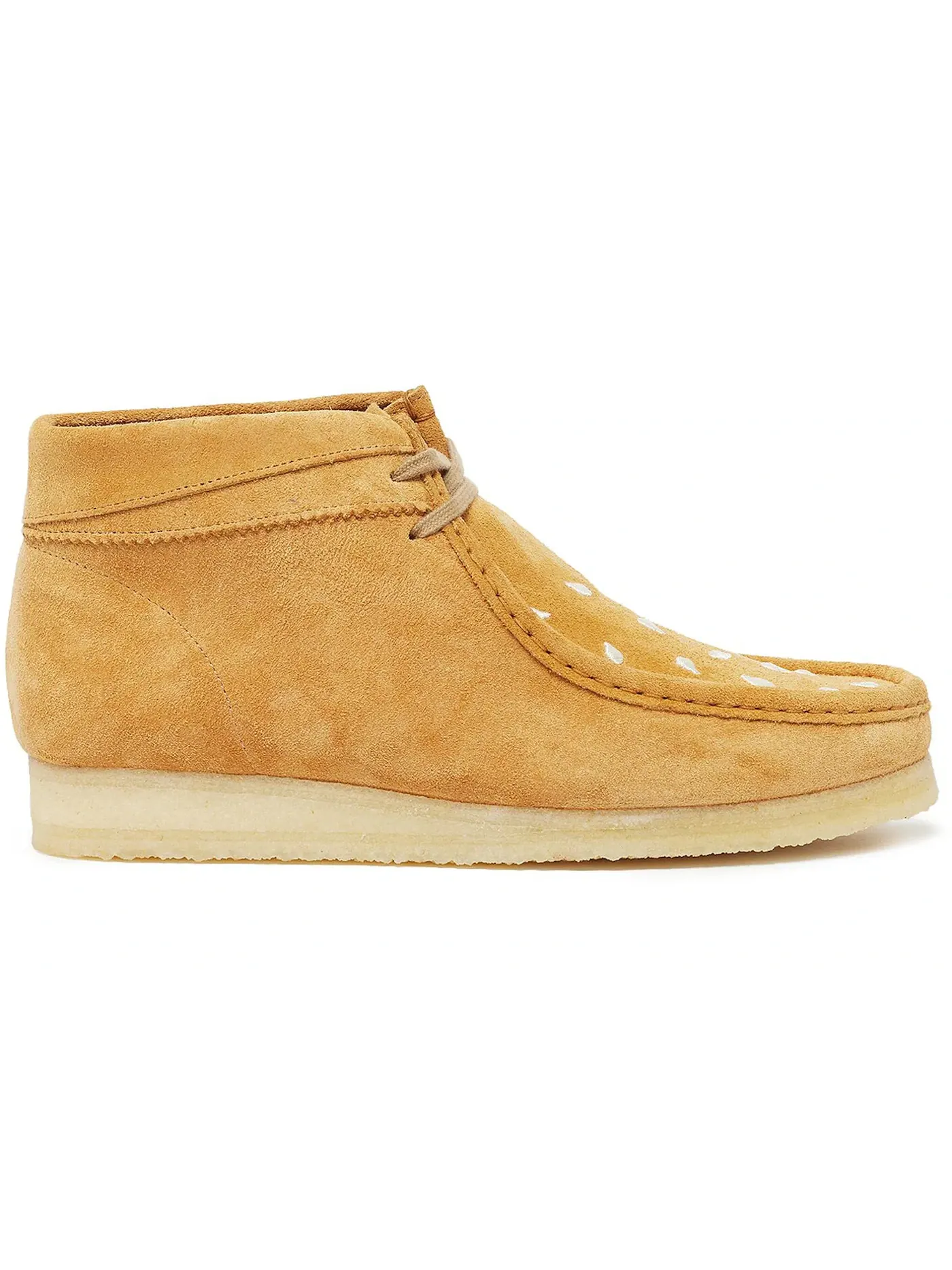 Мужские ботинки замшевые Clarks Originals Wallabee Boot — изображение 1 из 2, бежевый