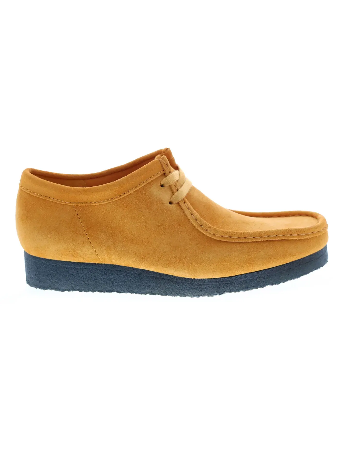 Мужские ботинки с замшевым верхом Clarks Originals Wallabee Boot — изображение 1 из 1, желтый синий