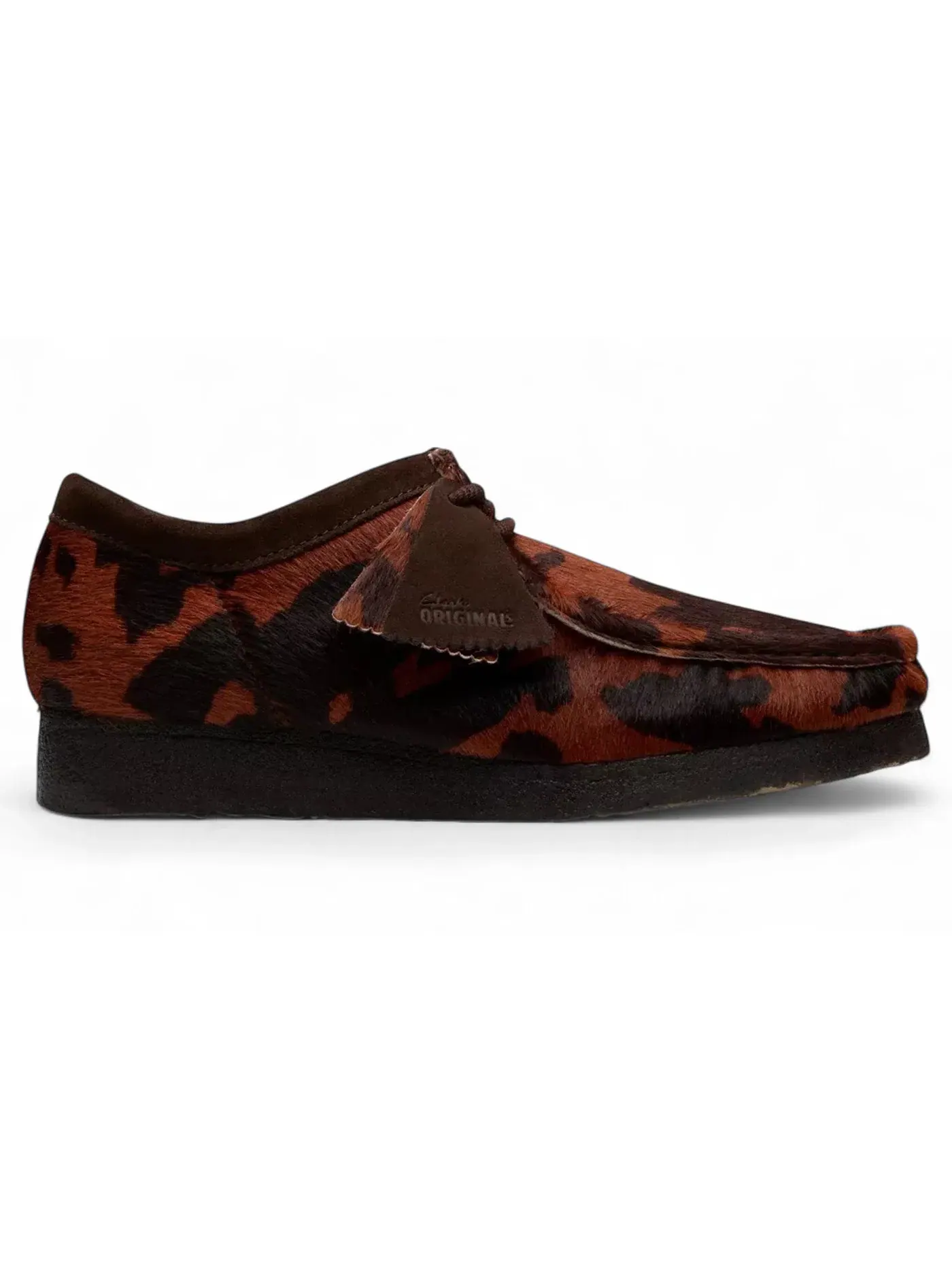 Мужские ботинки с принтом Clarks Originals Wallabee — изображение 1 из 1, коричневый