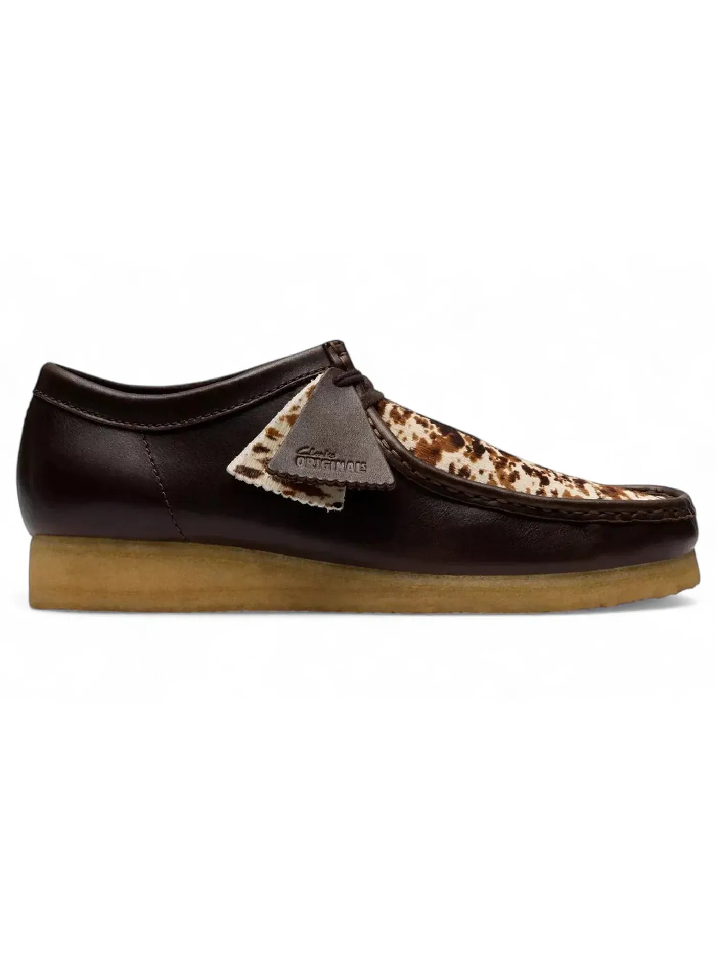 Мужские ботинки замшевые модели Clarks Originals Wallabee — изображение 1 из 1, коричневый
