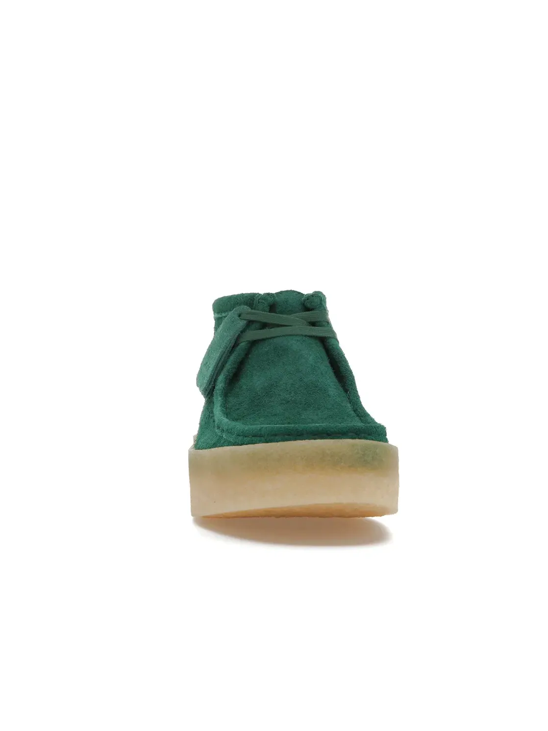 Мужские ботинки с замшевым верхом Clarks Originals Wallabee Cup — изображение 2 из 4, зеленый