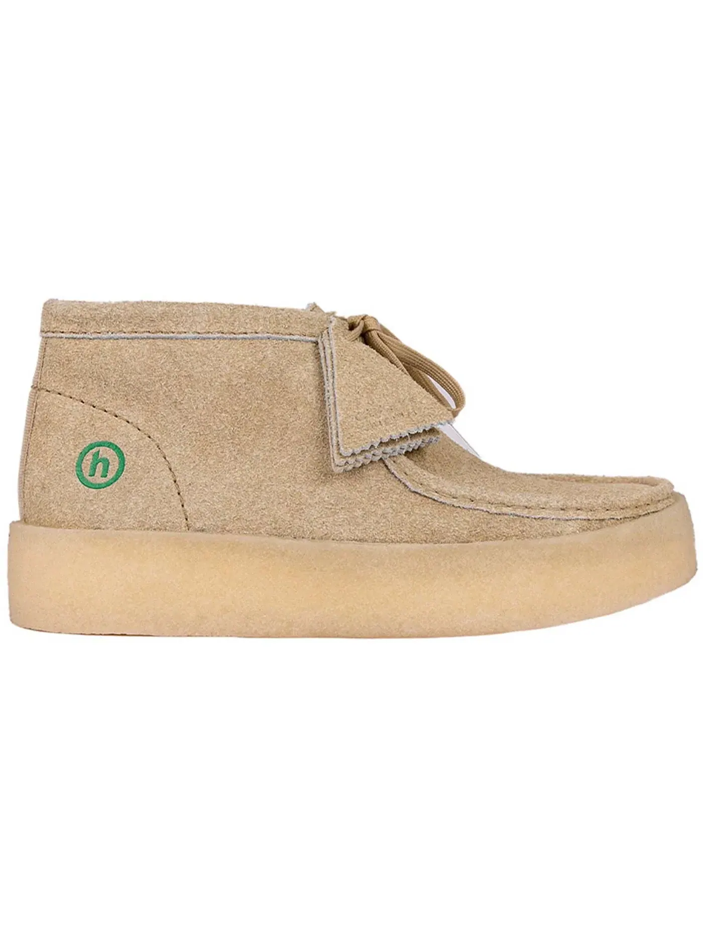 Мужские ботинки с замшевым верхом Clarks Originals Wallabee Cup — изображение 1 из 1, зеленый