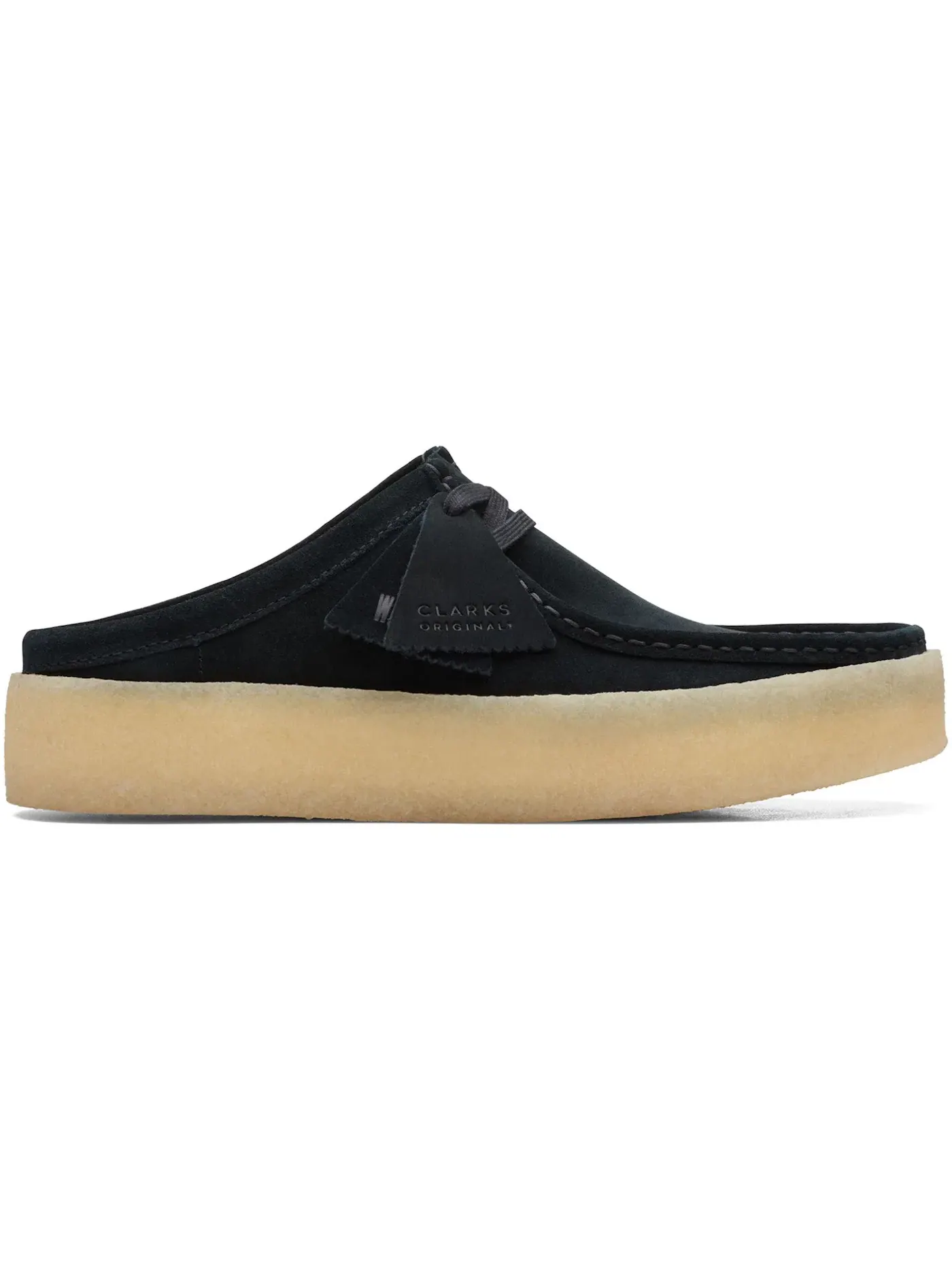 Мужские оксфорды Wallabee Cup Mule Clarks — изображение 1 из 2, черный
