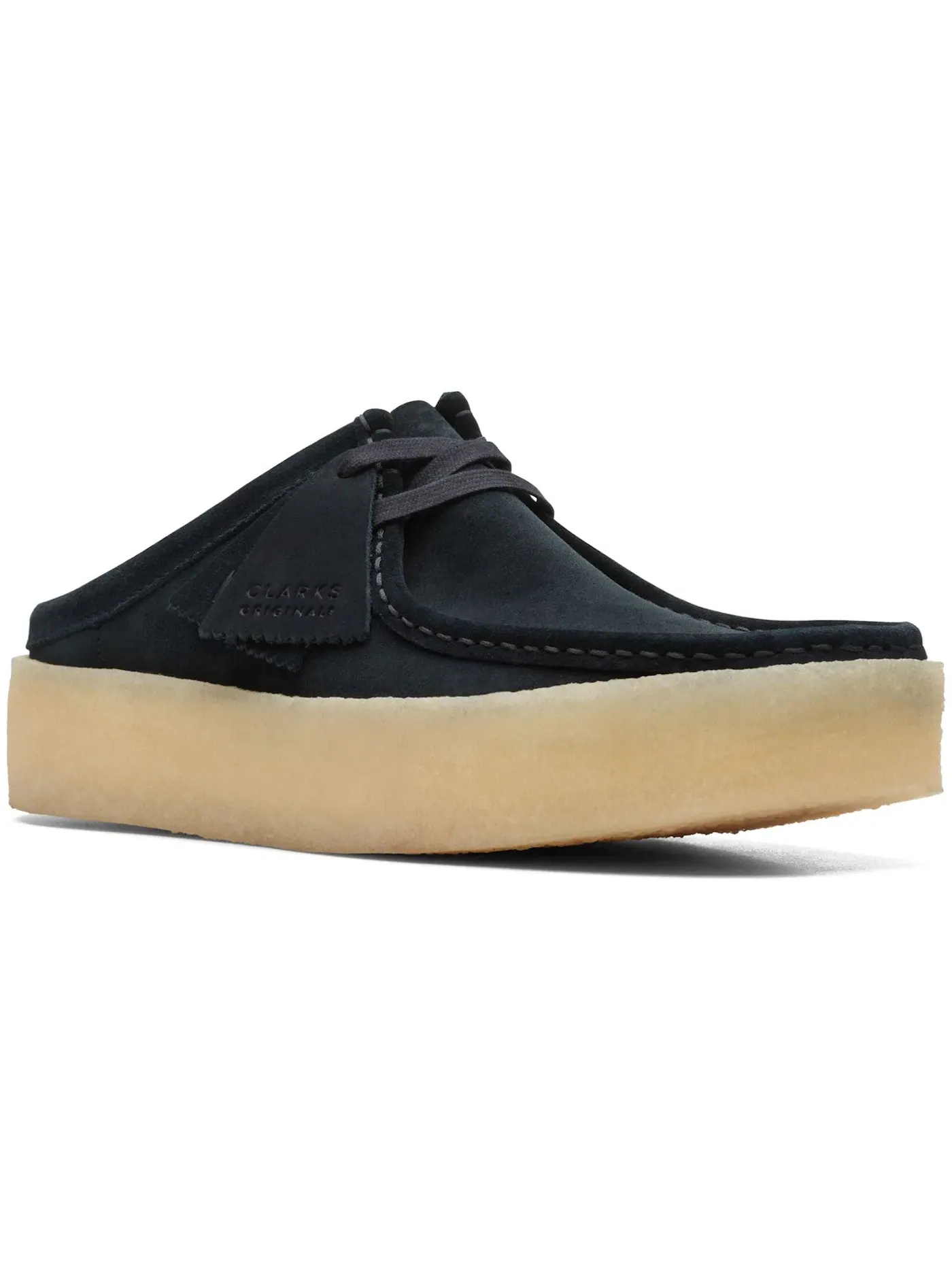 Мужские оксфорды Wallabee Cup Mule Clarks — изображение 2 из 2, черный