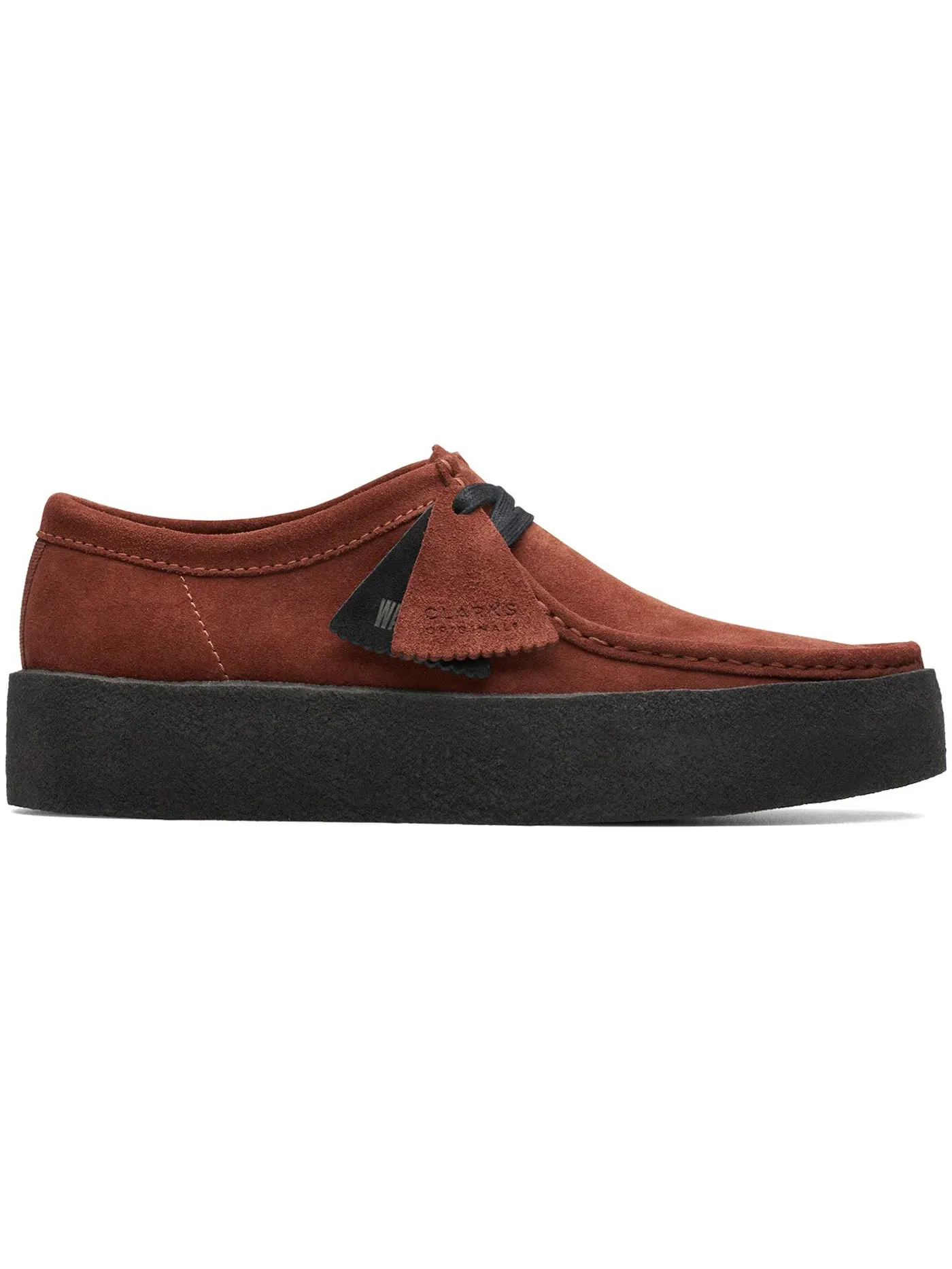 Мужские ботинки из замши Wallabee Cup Clarks, Rust Suede — изображение 1 из 1