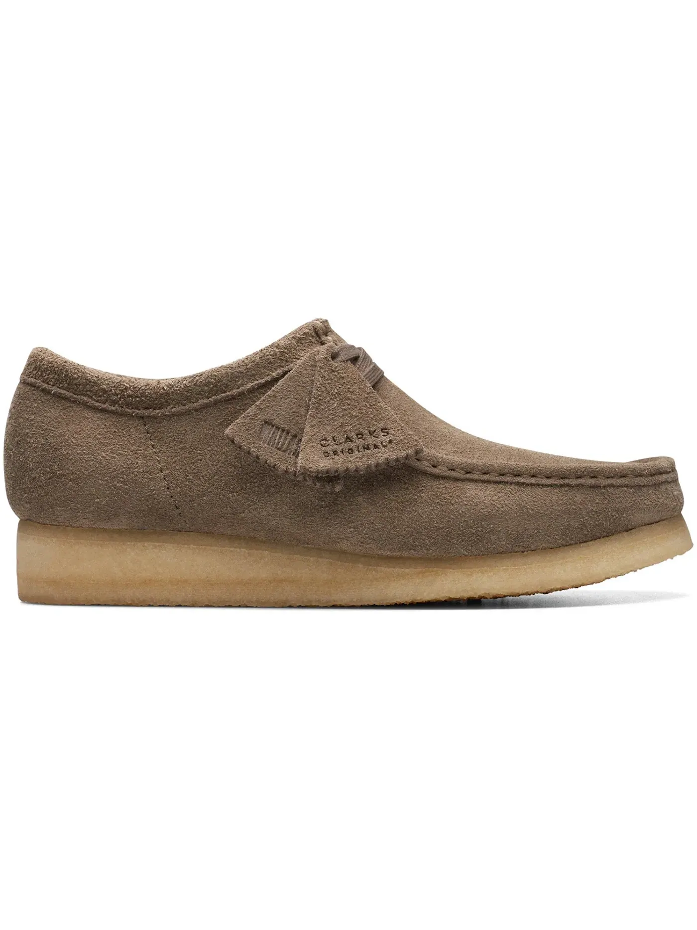 Мужские ботинки с замшевым верхом Clarks Originals Wallabee — изображение 1 из 1, серый