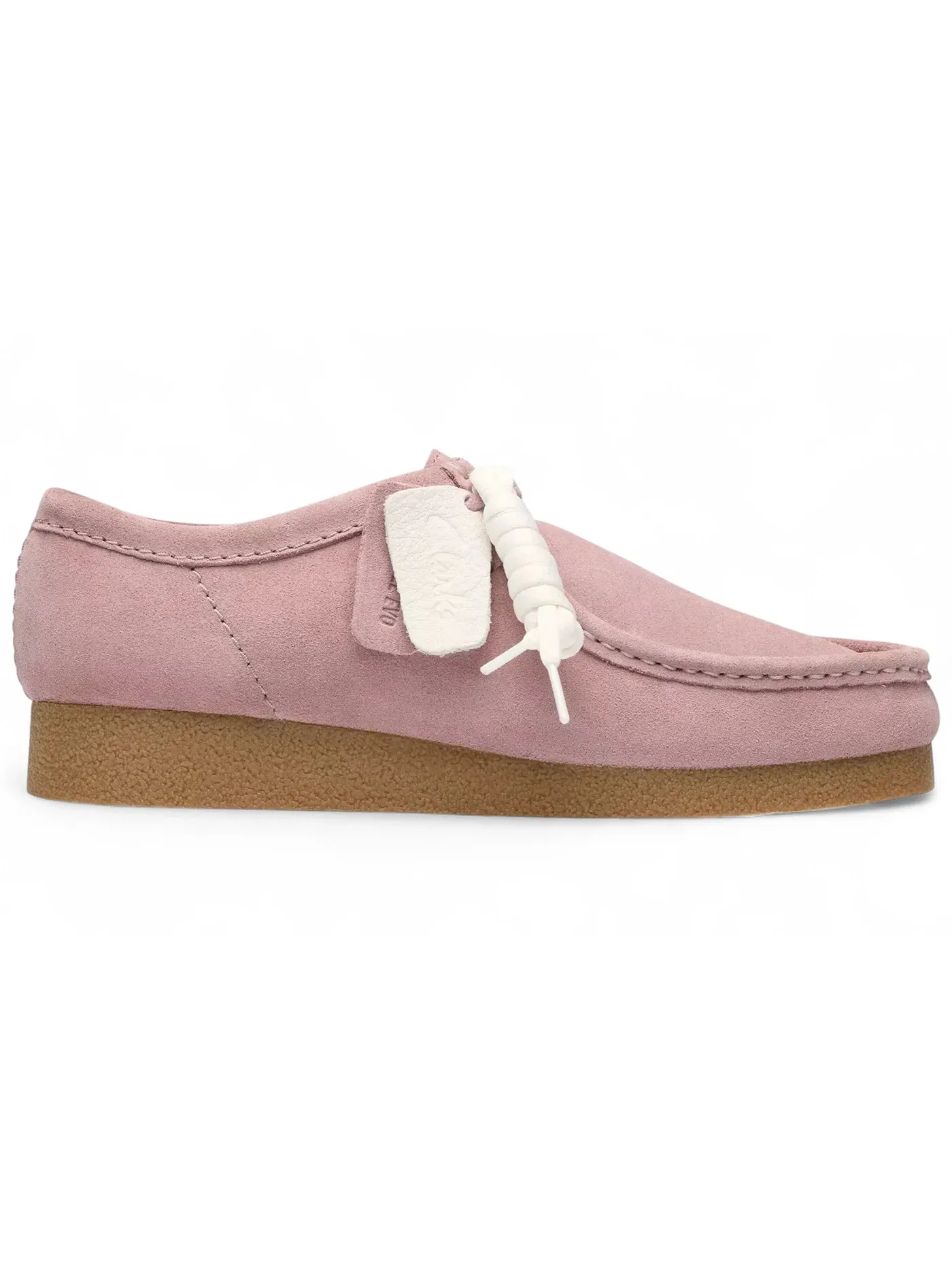 Мужские оксфорды с замшевым верхом Clarks Originals Wallabee EVO — изображение 1 из 1, розовый