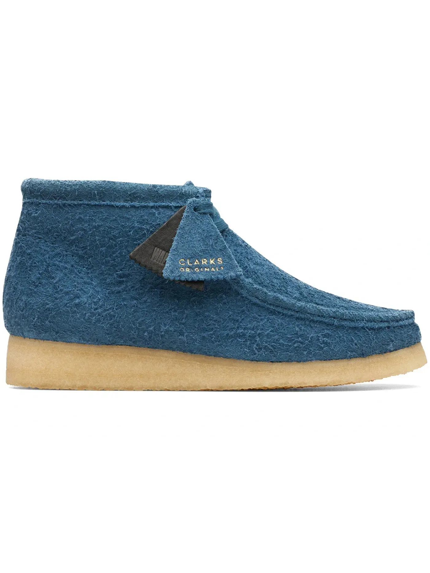 Мужские ботинки замшевые Clarks Originals Wallabee — изображение 1 из 1, глубокий синий