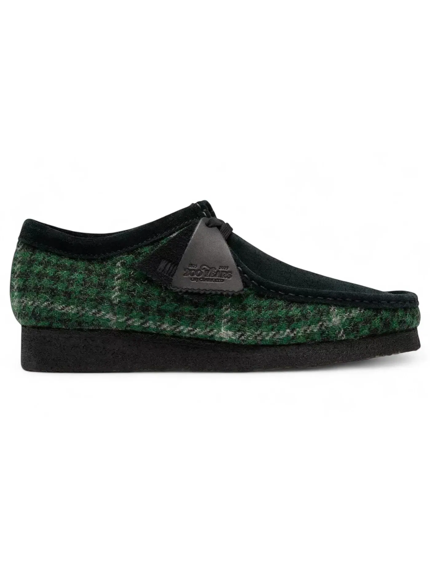 Мужские ботинки с принтом Clarks Originals Wallabee — изображение 1 из 1, зеленый