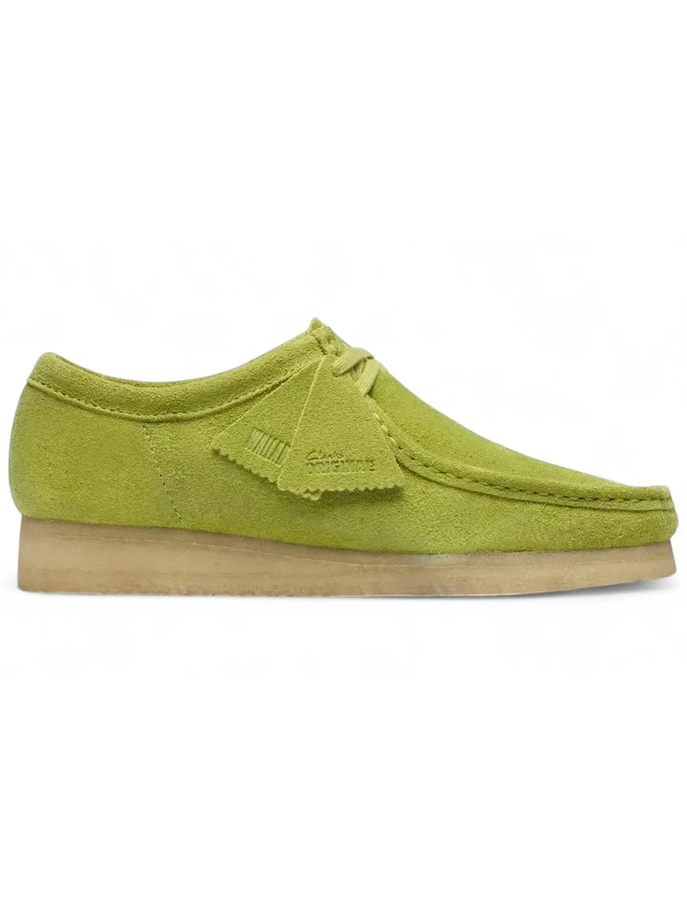 Мужские ботинки замшевые Clarks Originals Wallabee, Lime Suede — изображение 1 из 1