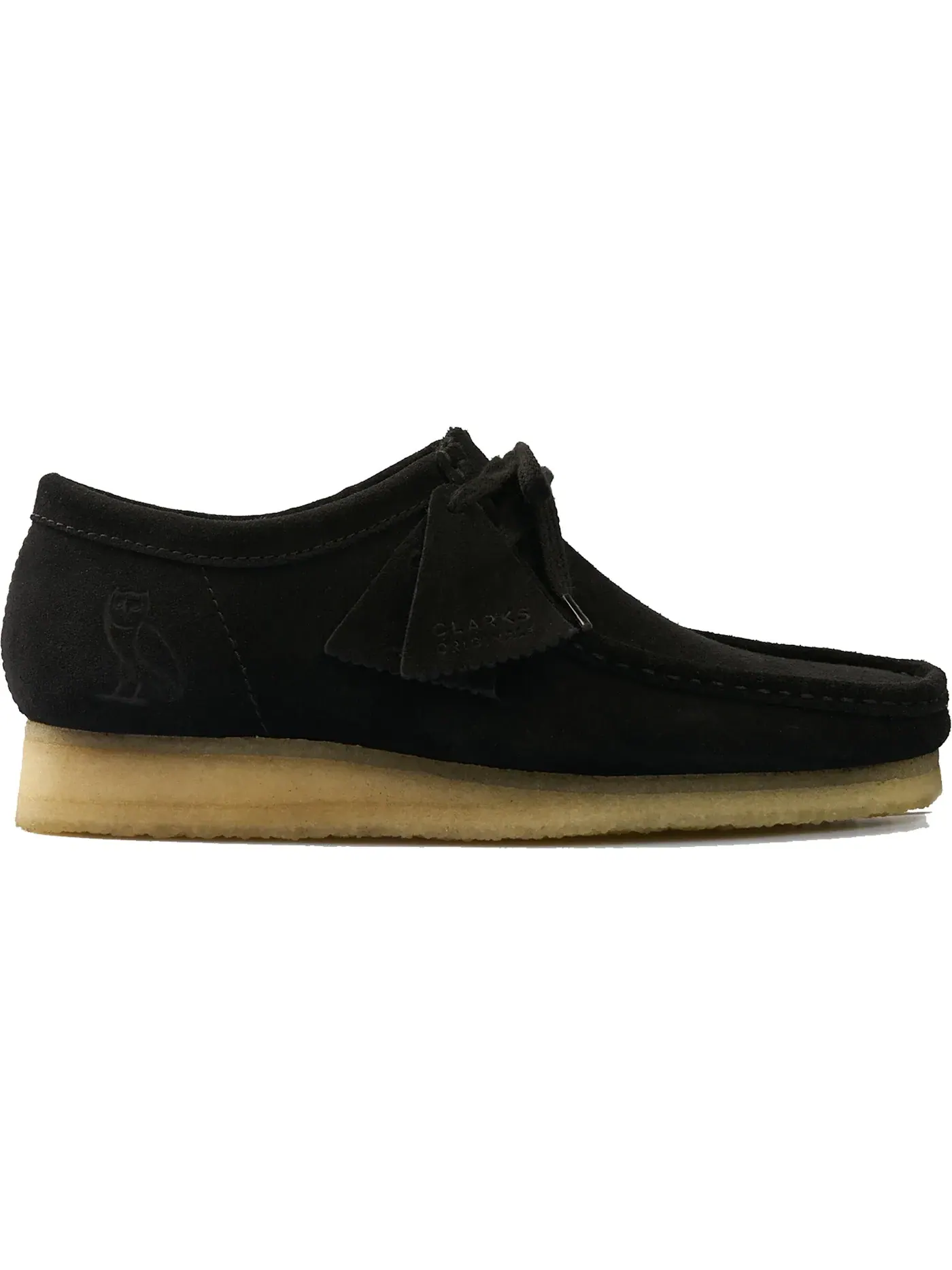Мужские ботинки Wallabee Clarks — изображение 1 из 1, черный