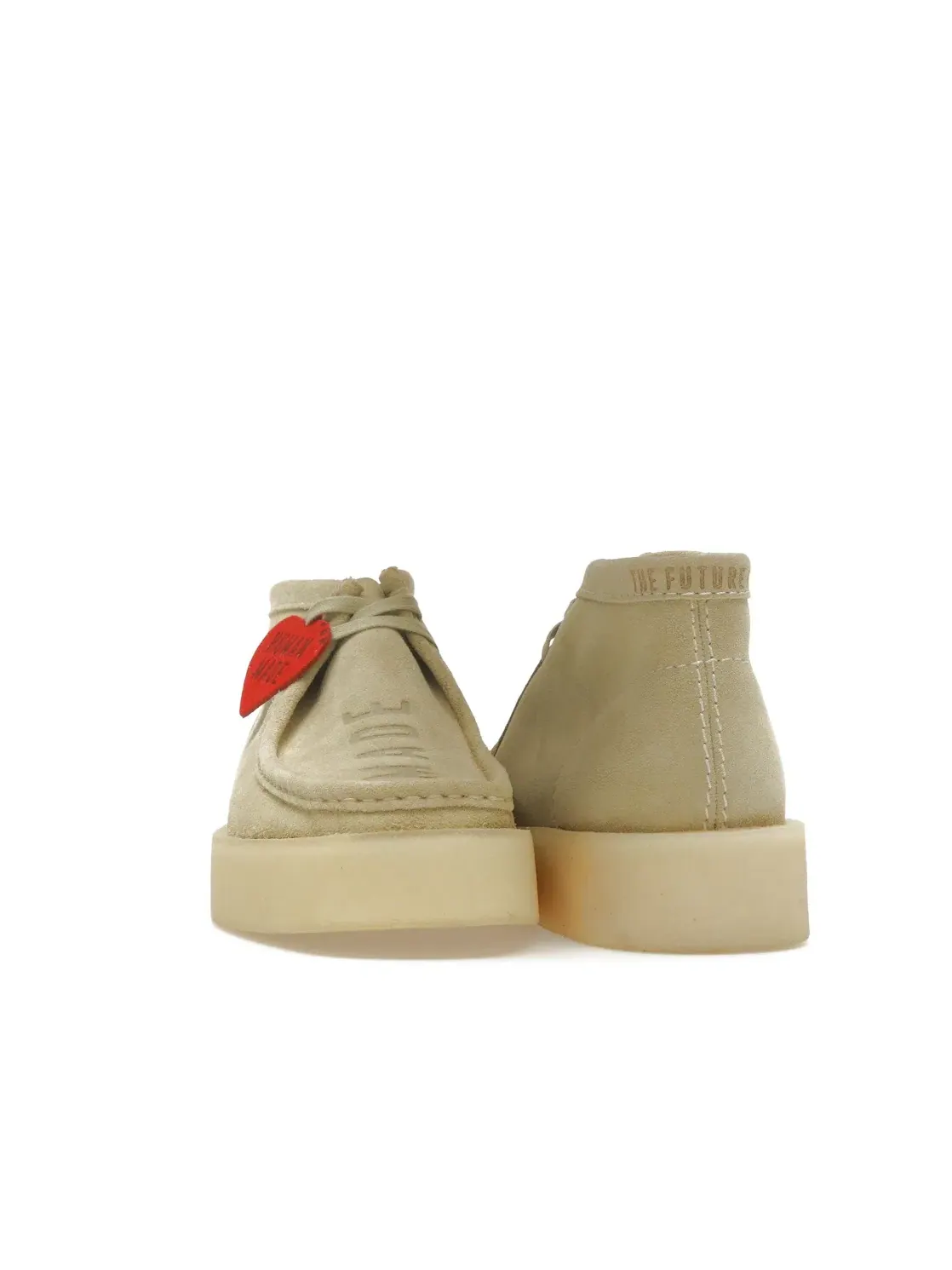 Мужские ботинки из замши Clarks Originals Wallabee Made Human Made — изображение 2 из 4, зеленый