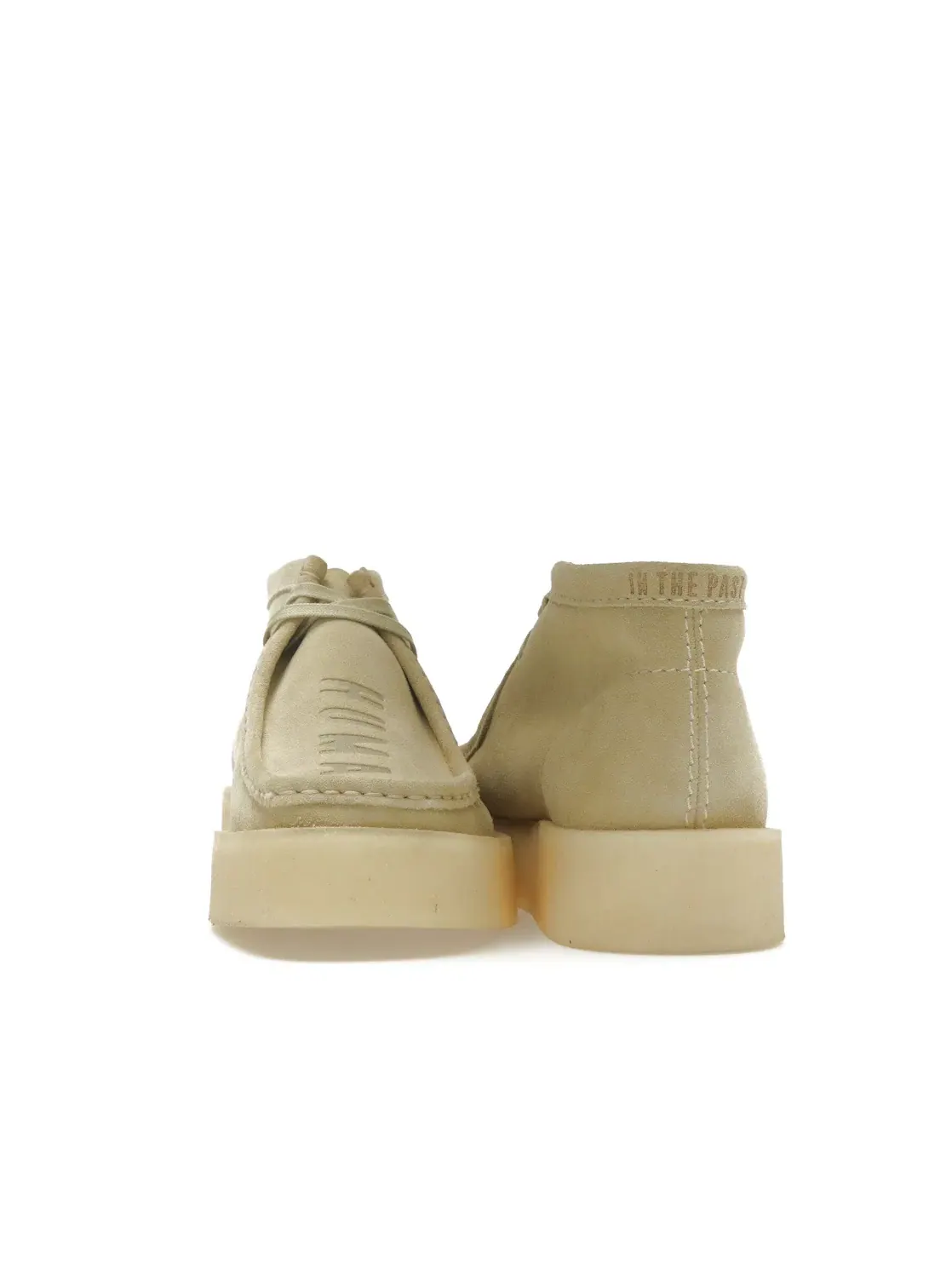 Мужские ботинки из замши Clarks Originals Wallabee Made Human Made — изображение 4 из 4, зеленый