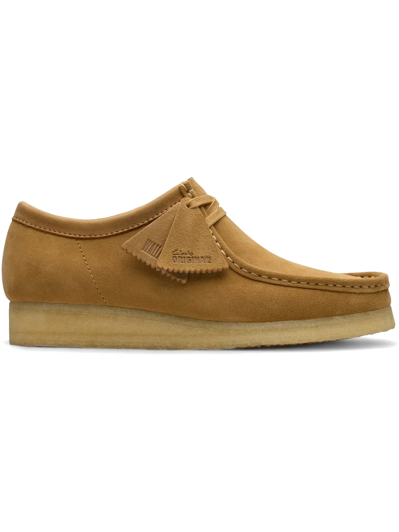 Мужские оксфорды с длинным рукавом Clarks Originals Wallabee Mid — изображение 1 из 1, бежевый