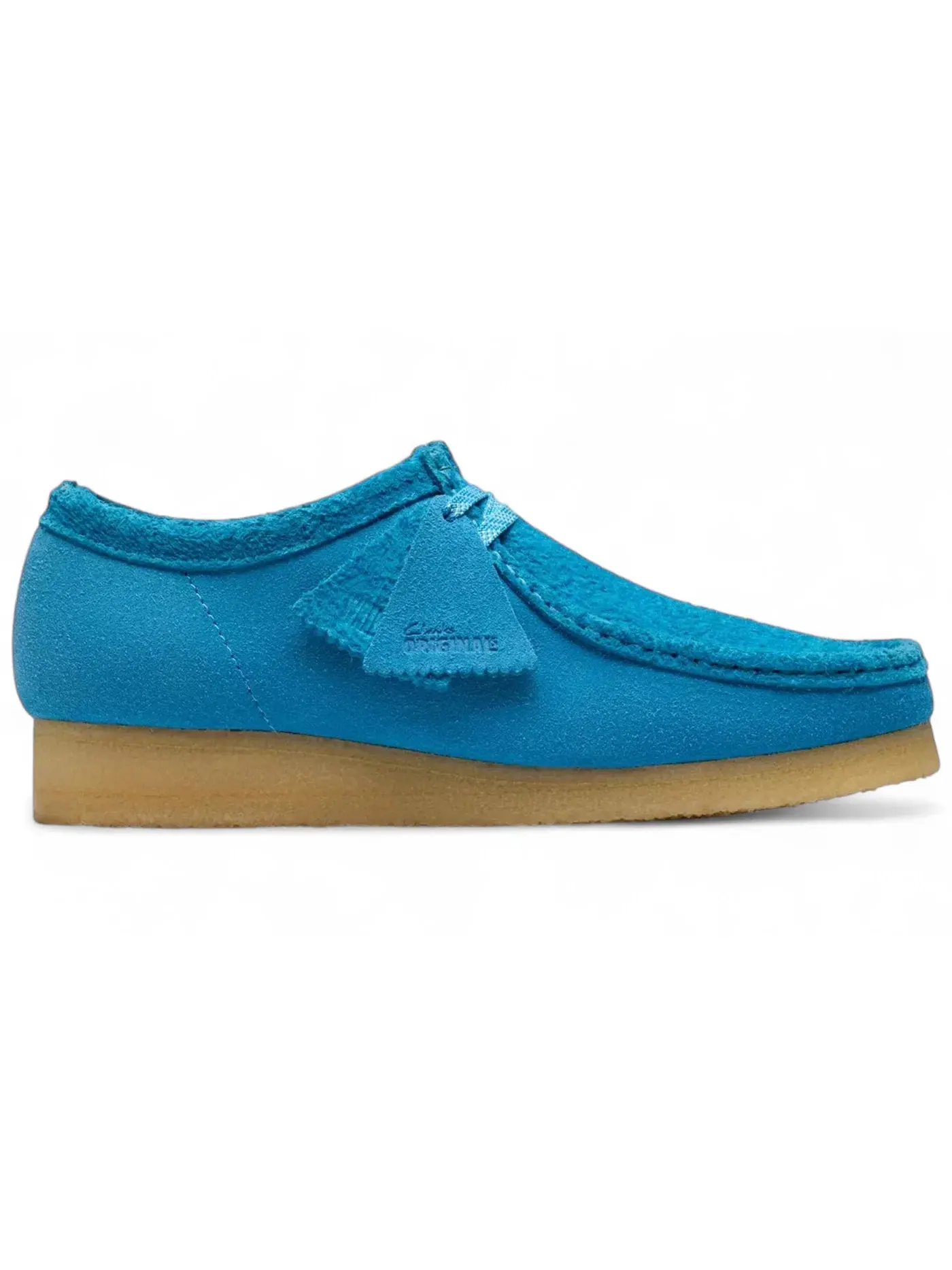 Мужские ботинки замшевые Wallabee Clarks — изображение 1 из 1, синий
