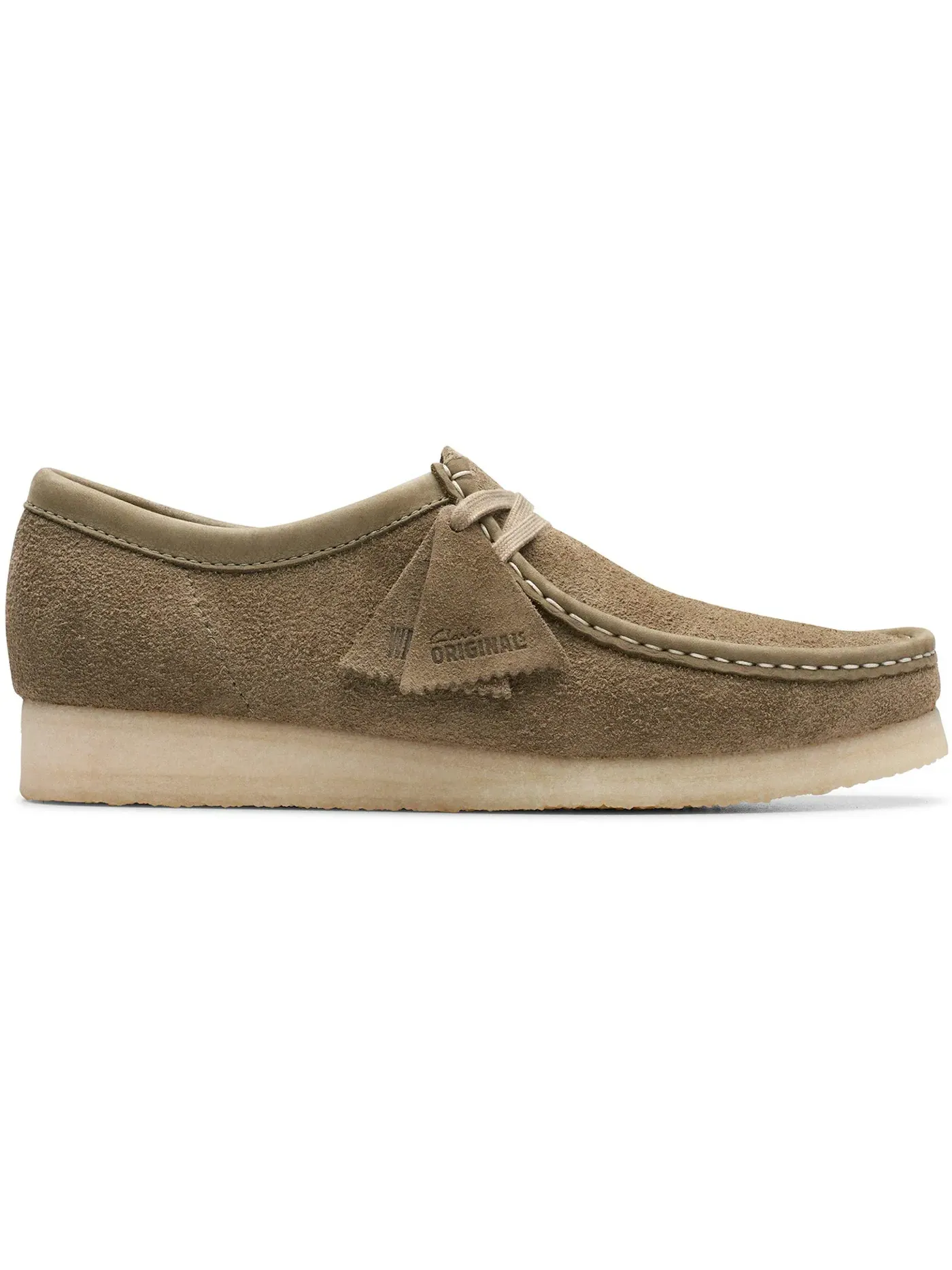Мужские ботинки замшевые Clarks Originals Wallabee — изображение 1 из 1, бледный хаки