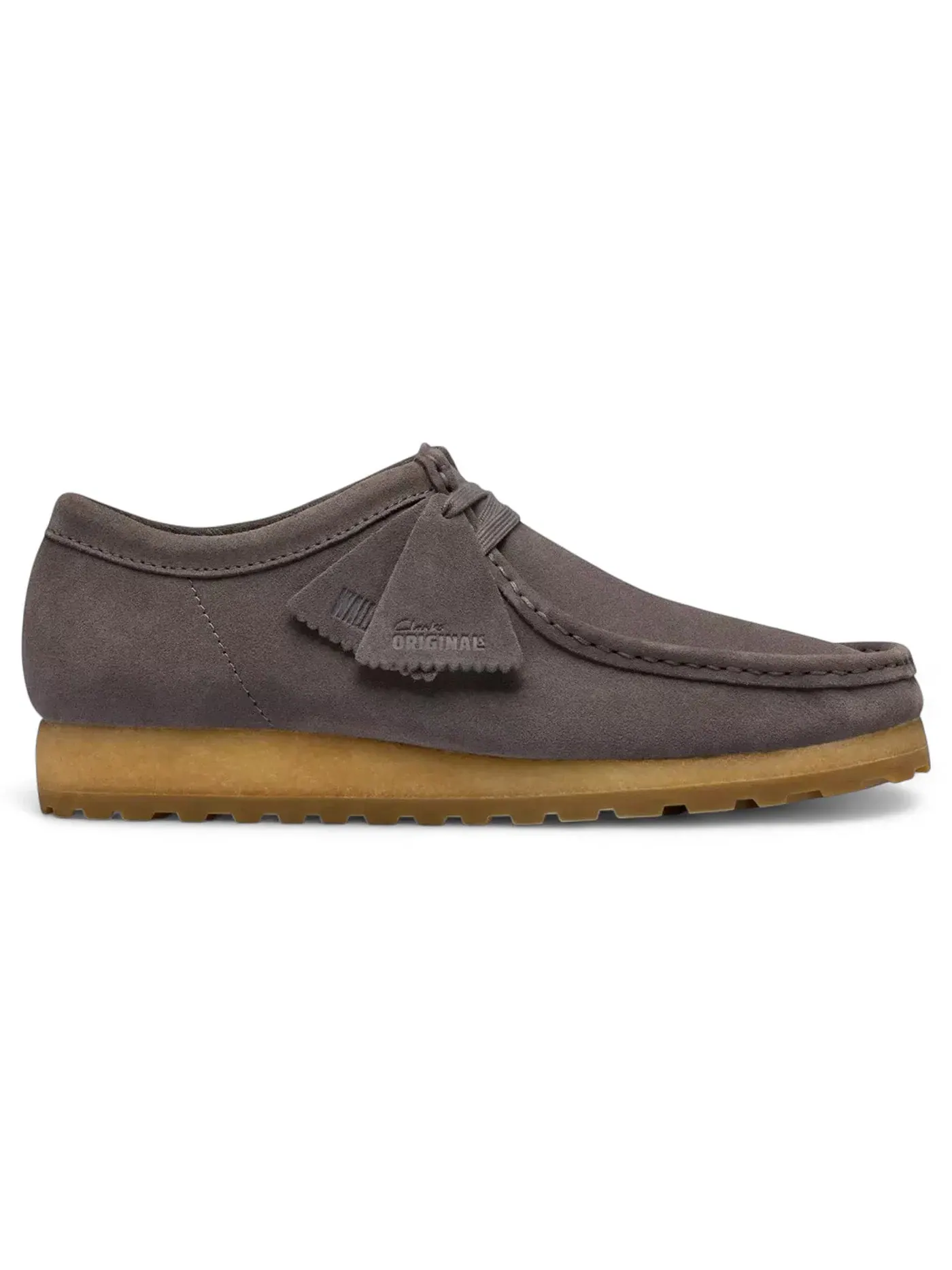 Мужские ботинки на шнуровке Clarks Originals Wallabee RB — изображение 1 из 1, серый