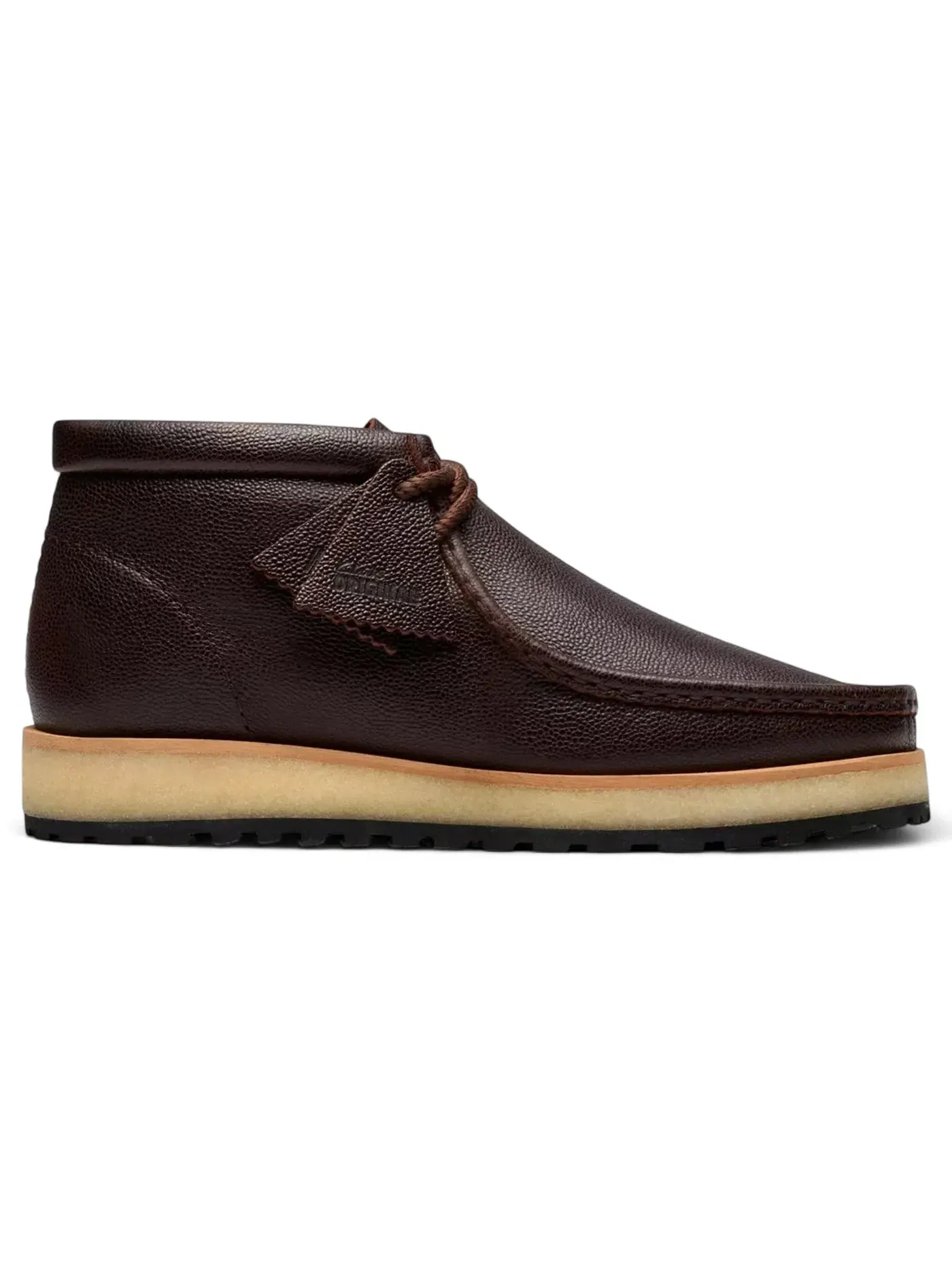 Мужские ботинки без шнуровки Wallabee Scout Clarks — изображение 1 из 1, коричневый