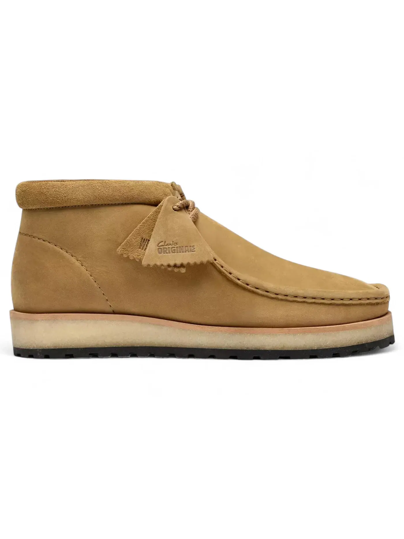 Мужские ботинки с замшевым верхом Clarks Originals Wallabee Scout, Oakmoss Nubuck — изображение 1 из 1