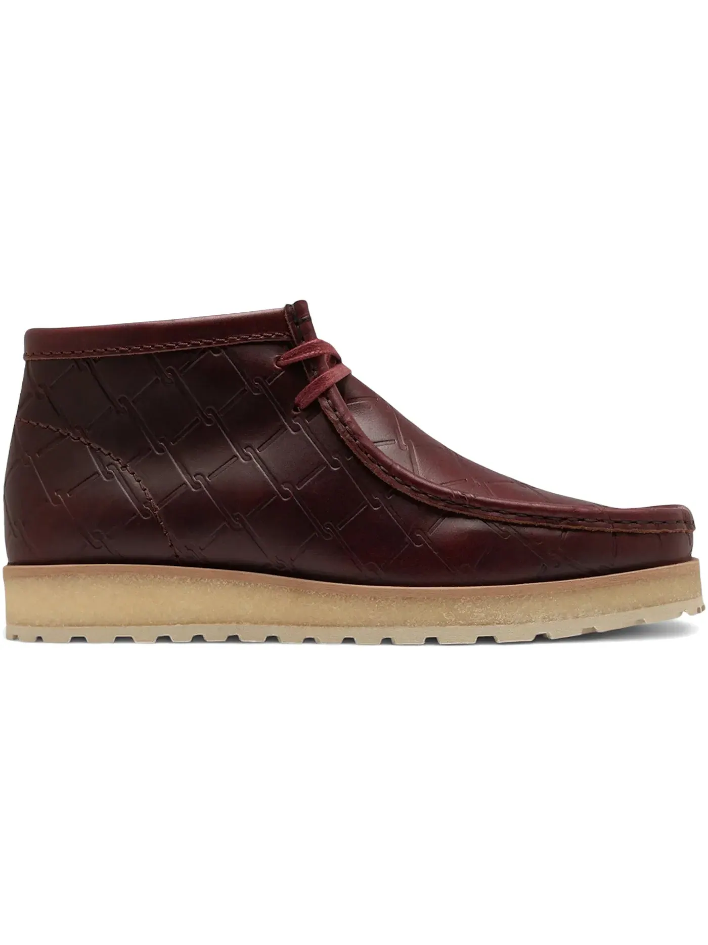 Мужские ботинки Wallabee Scout Clarks Originals — изображение 1 из 1, бордовый