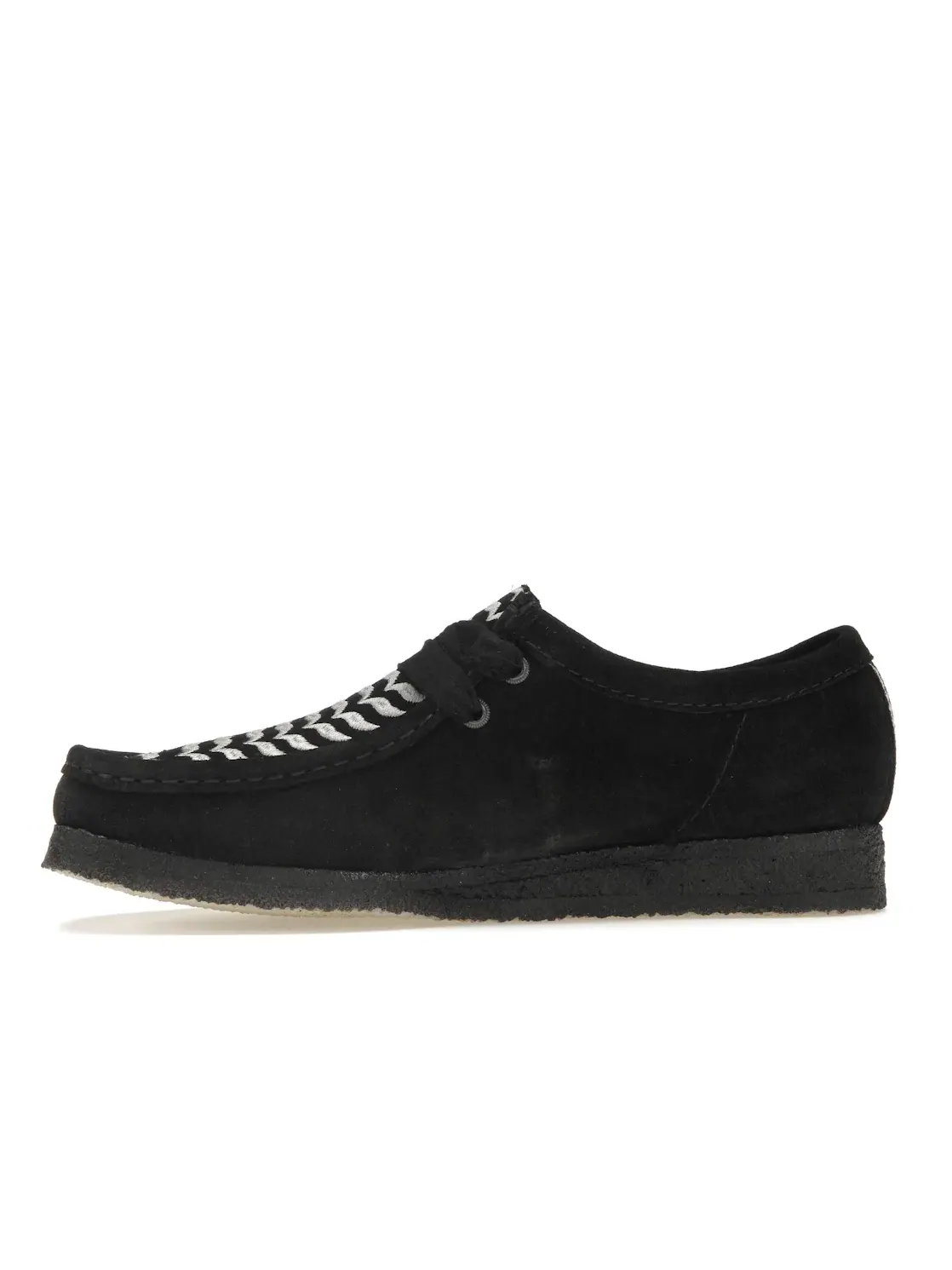 Мужские ботинки без каблука Clarks Originals Wallabee Slam Jam Black — изображение 3 из 4, черный