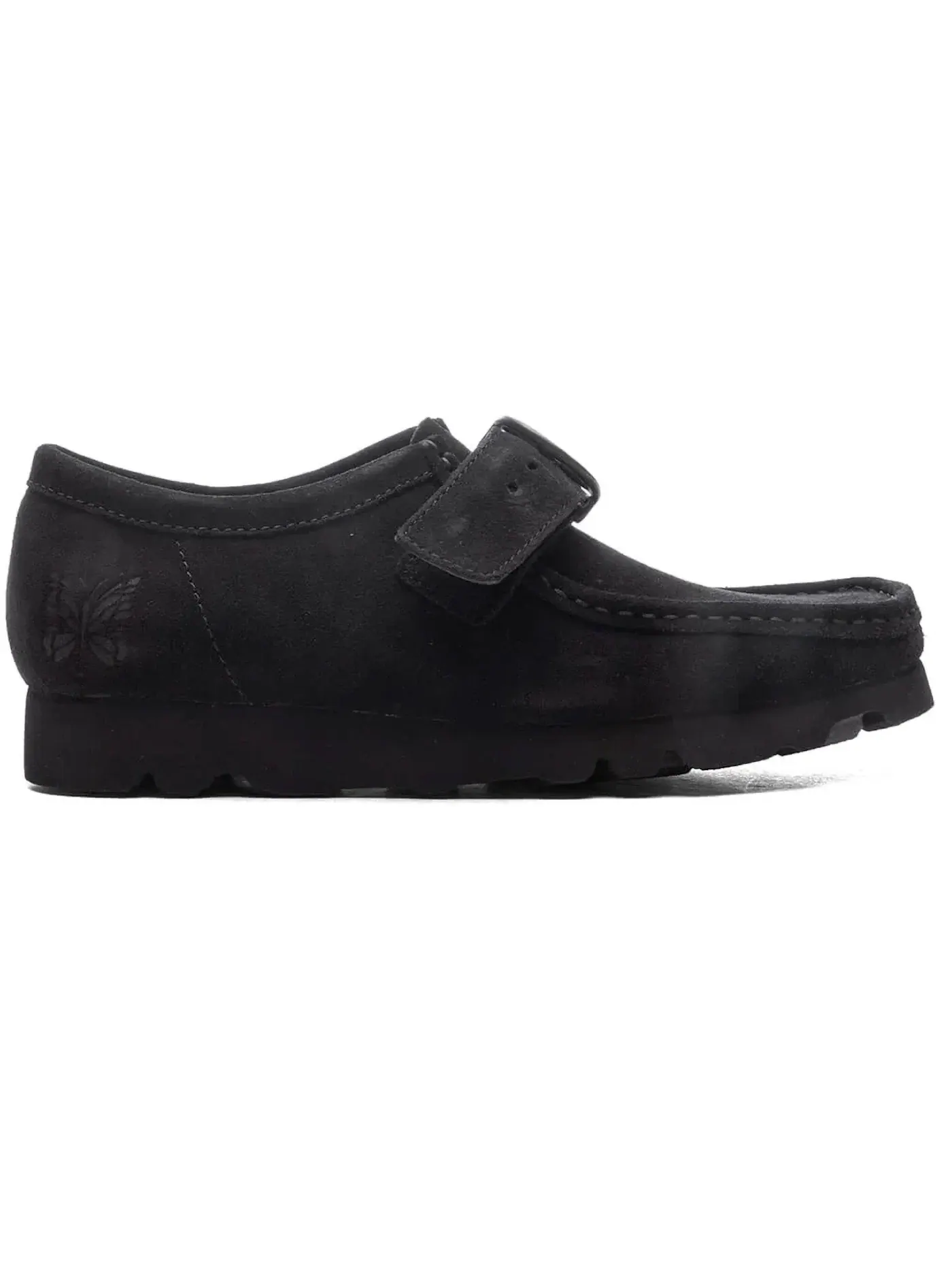 Мужские ботинки Wallabee Strap Clarks — изображение 1 из 1, черный