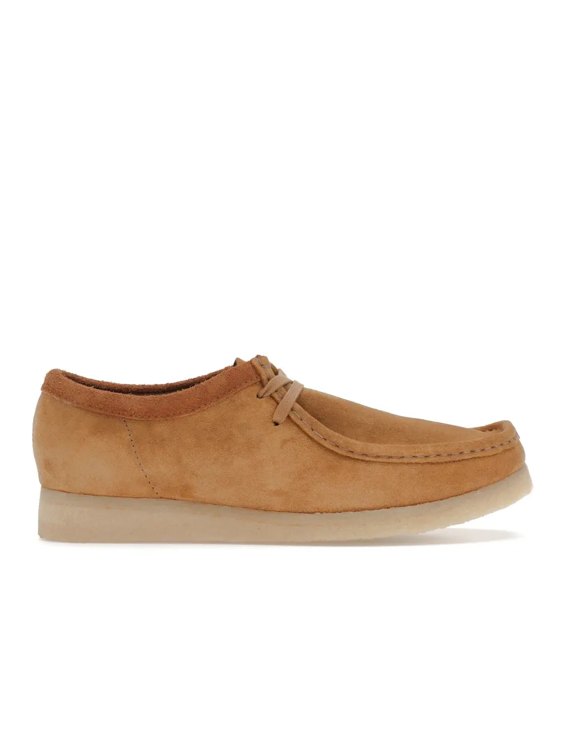 Мужские ботинки замшевые модель Clarks Originals Wallabee Suede Clarks, Oakmoss — изображение 1 из 4