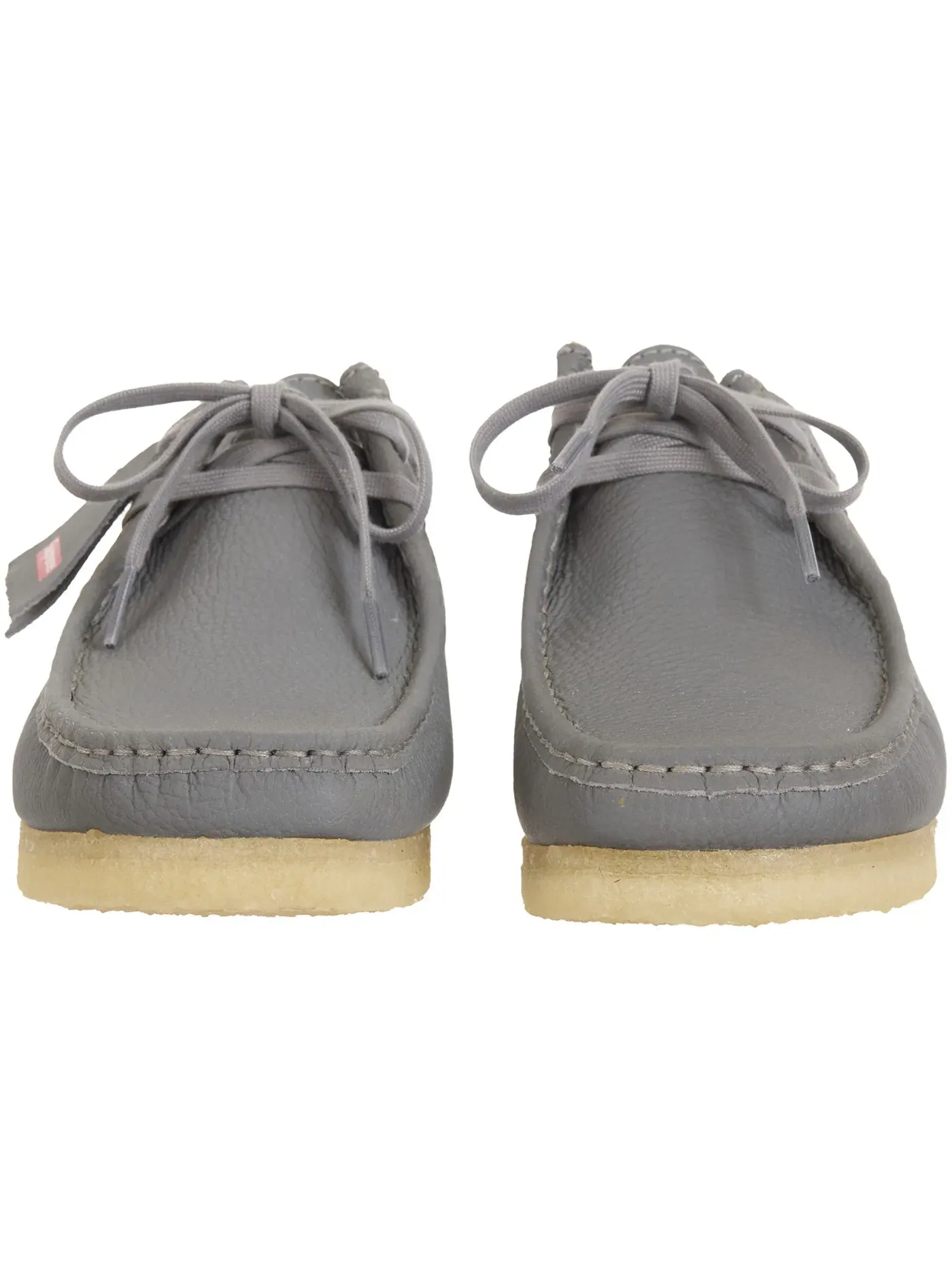 Мужские ботинки с длинным шнурованием Clarks Originals Wallabee — изображение 4 из 5, серый