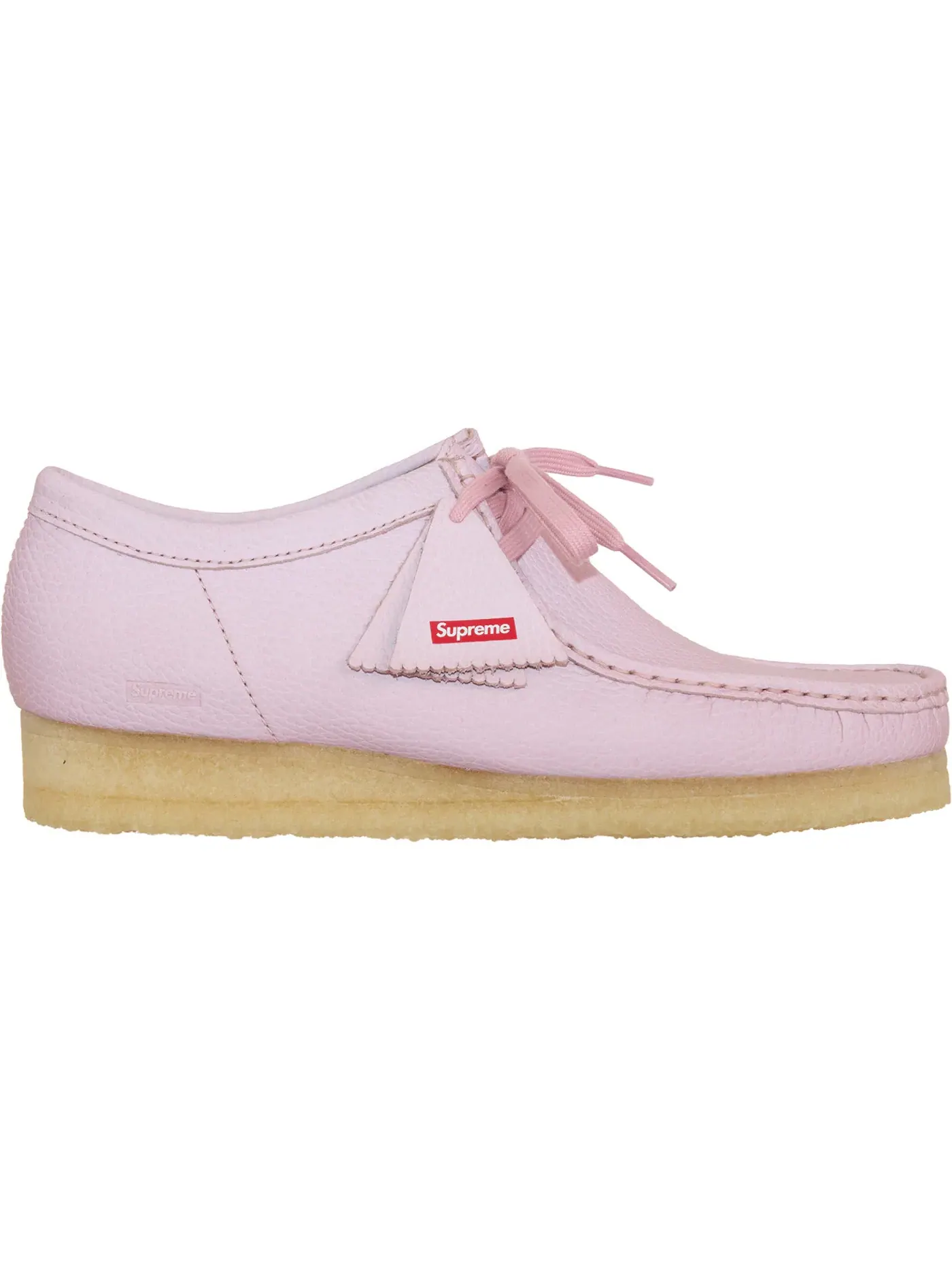 Мужские ботинки с принтом Clarks Originals Wallabee — изображение 2 из 5, розовый