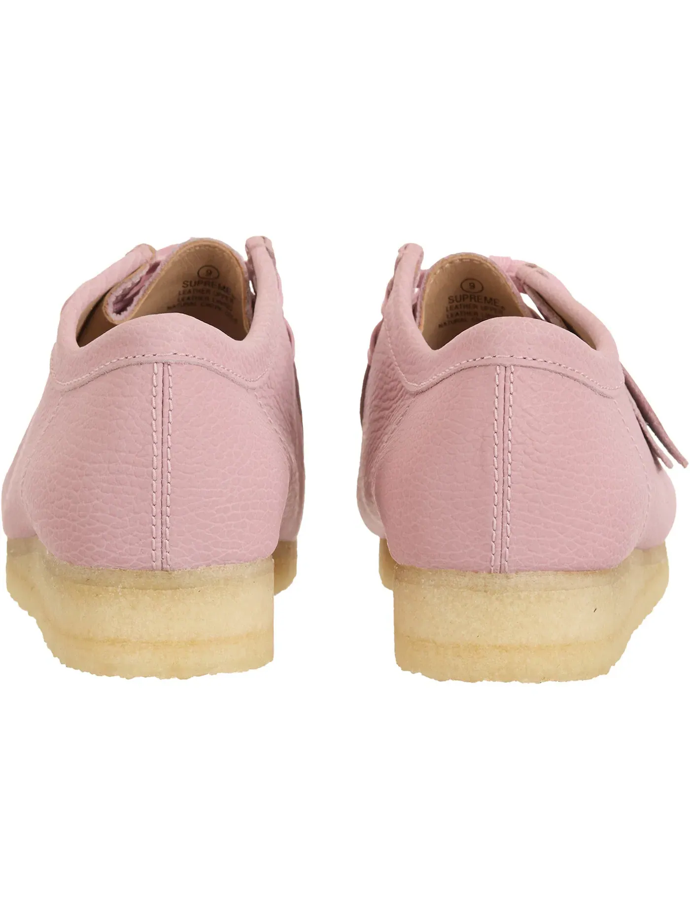 Мужские ботинки с принтом Clarks Originals Wallabee — изображение 5 из 5, розовый
