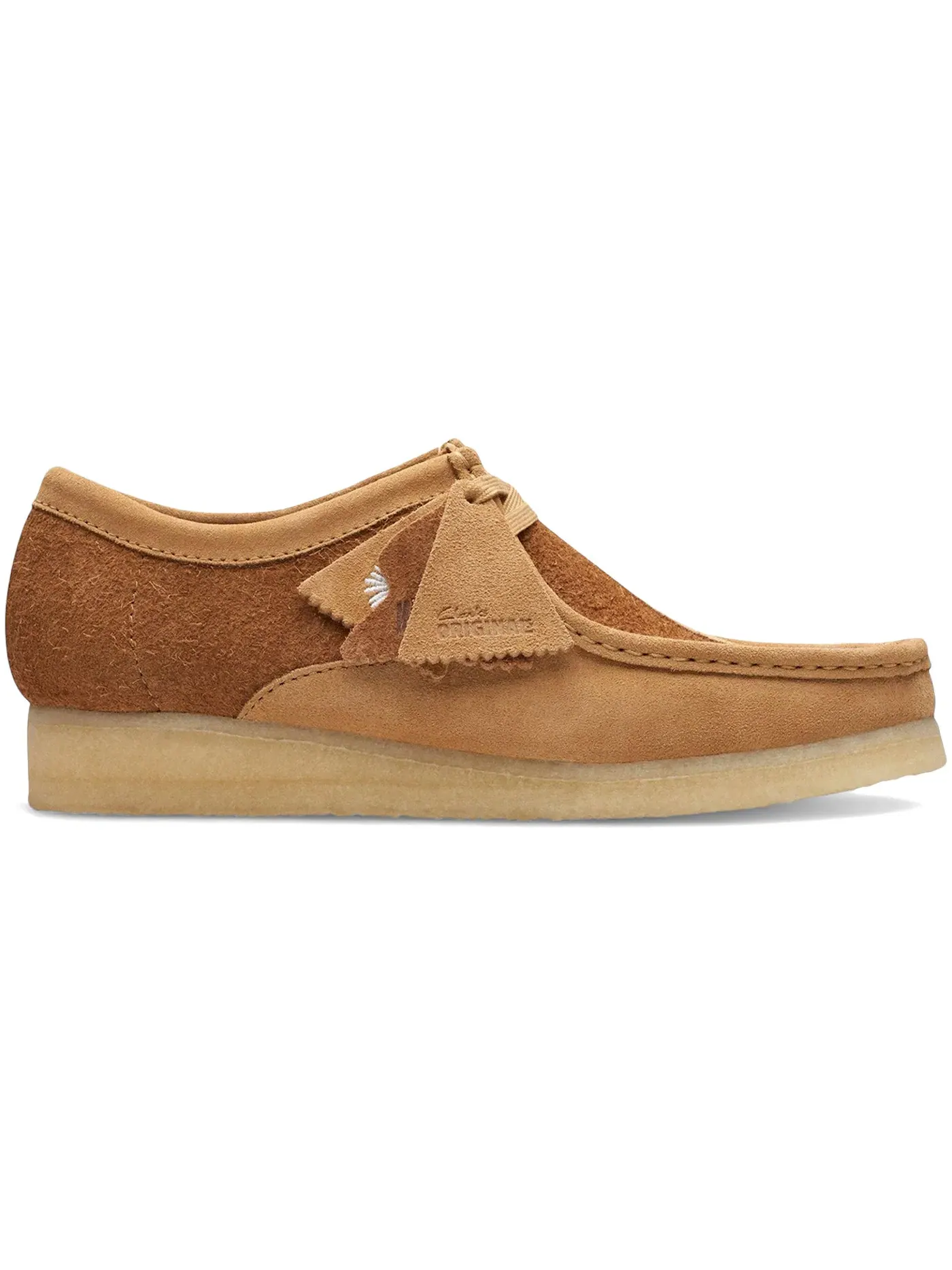 Мужские ботинки замшевые Clarks Originals Wallabee — изображение 1 из 1, бежевый