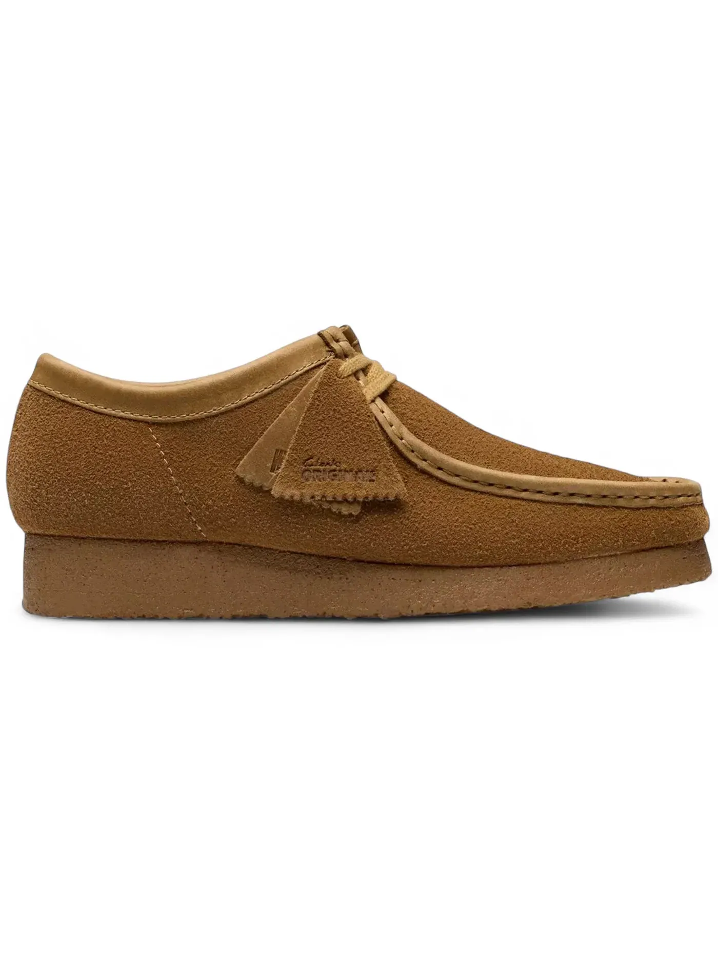 Мужские ботинки замшевые Clarks Originals Wallabee — изображение 1 из 1, бежевый