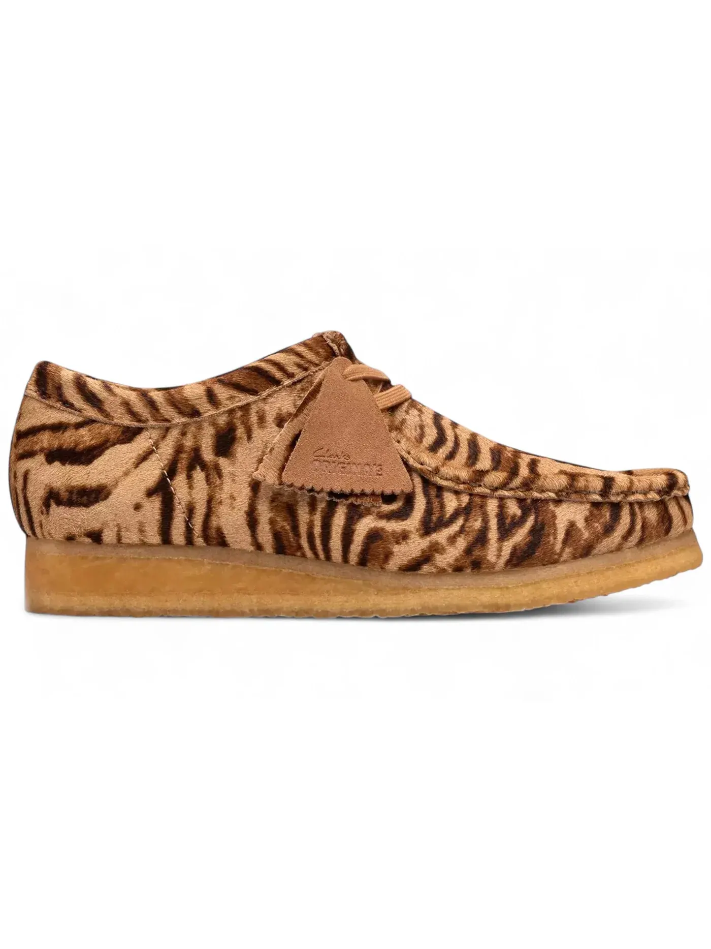 Мужские ботинки с принтом Clarks Originals Wallabee, Tiger Print — изображение 1 из 1